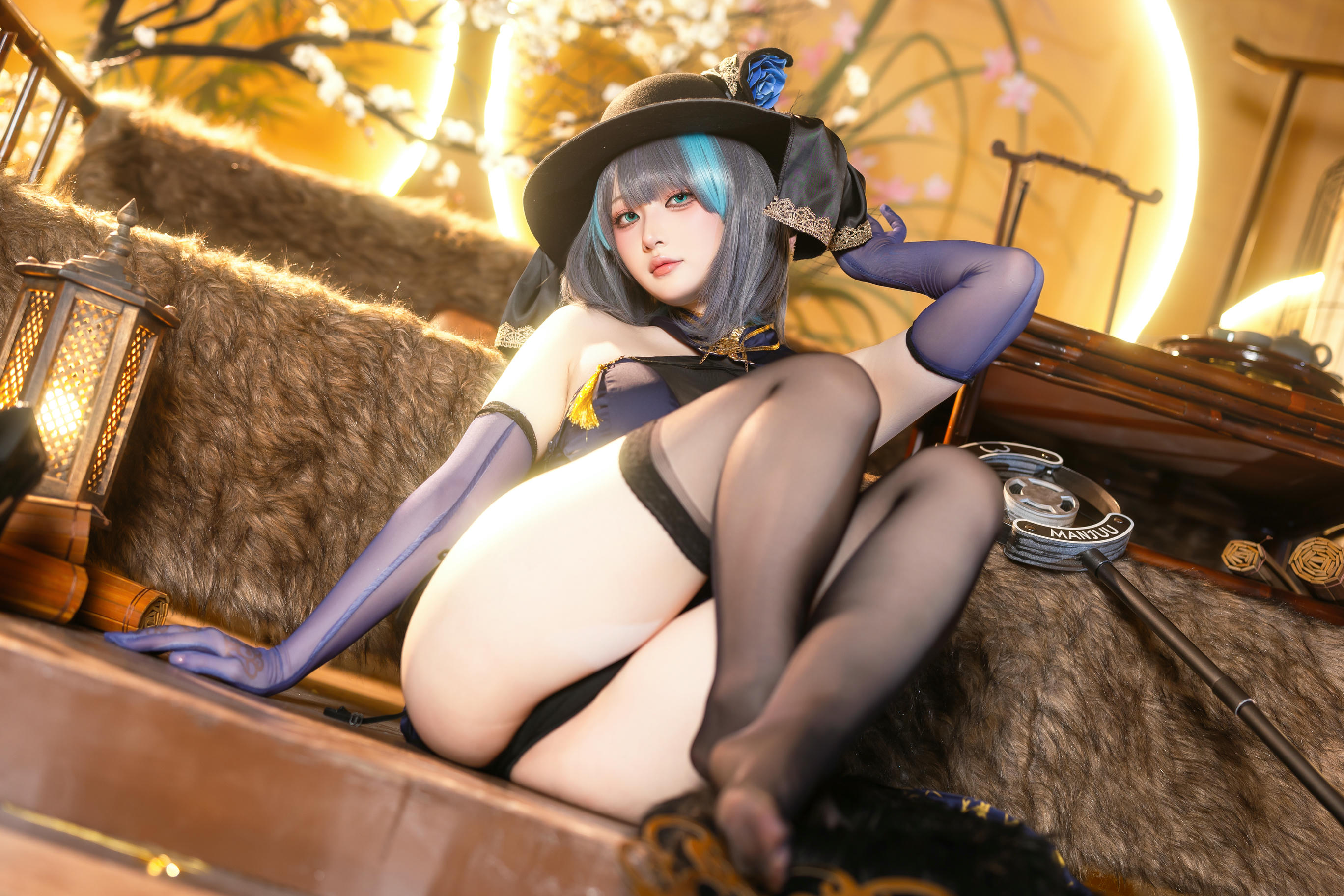 屿鱼 NO.038 金装猫猫头 [60P 747MB]_第2集