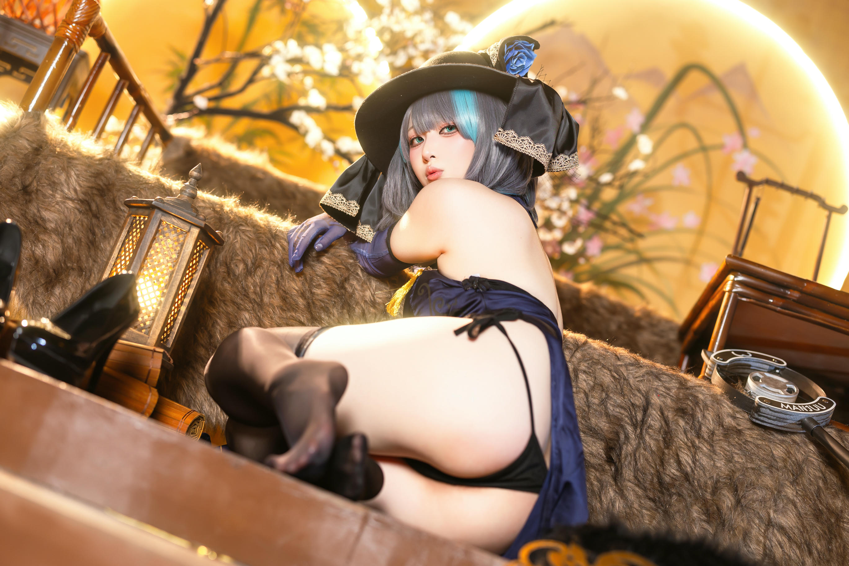 屿鱼 NO.038 金装猫猫头 [60P 747MB]_第2集