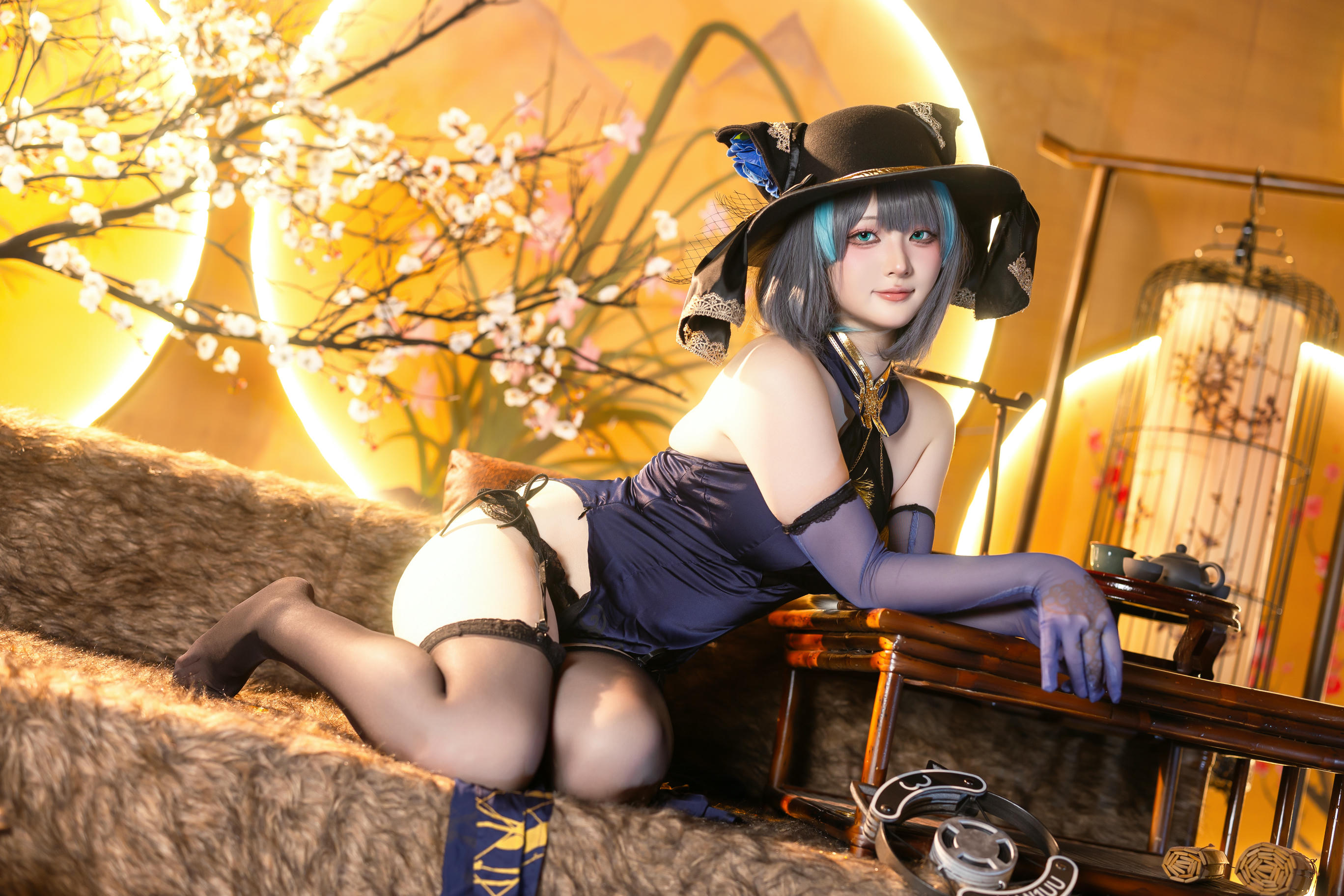 屿鱼 NO.038 金装猫猫头 [60P 747MB]_第3集