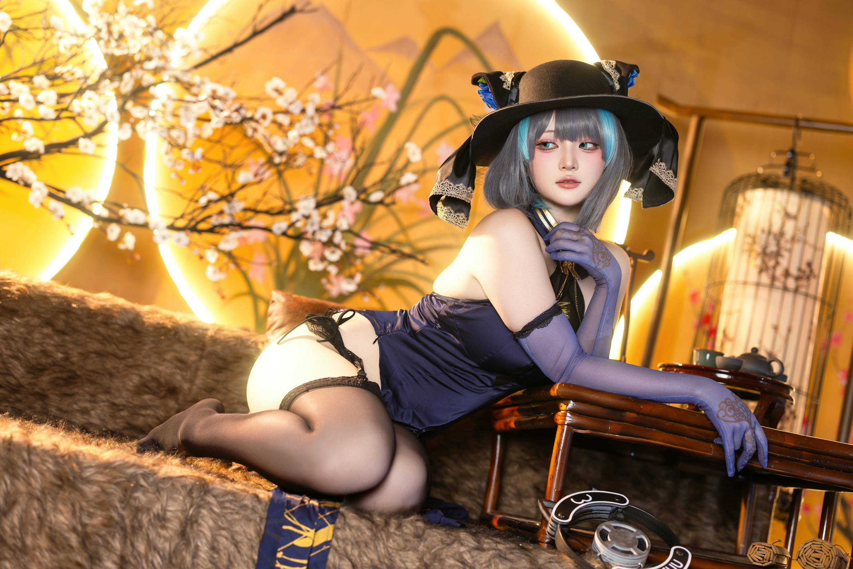 屿鱼 NO.038 金装猫猫头 [60P 747MB]_第3集