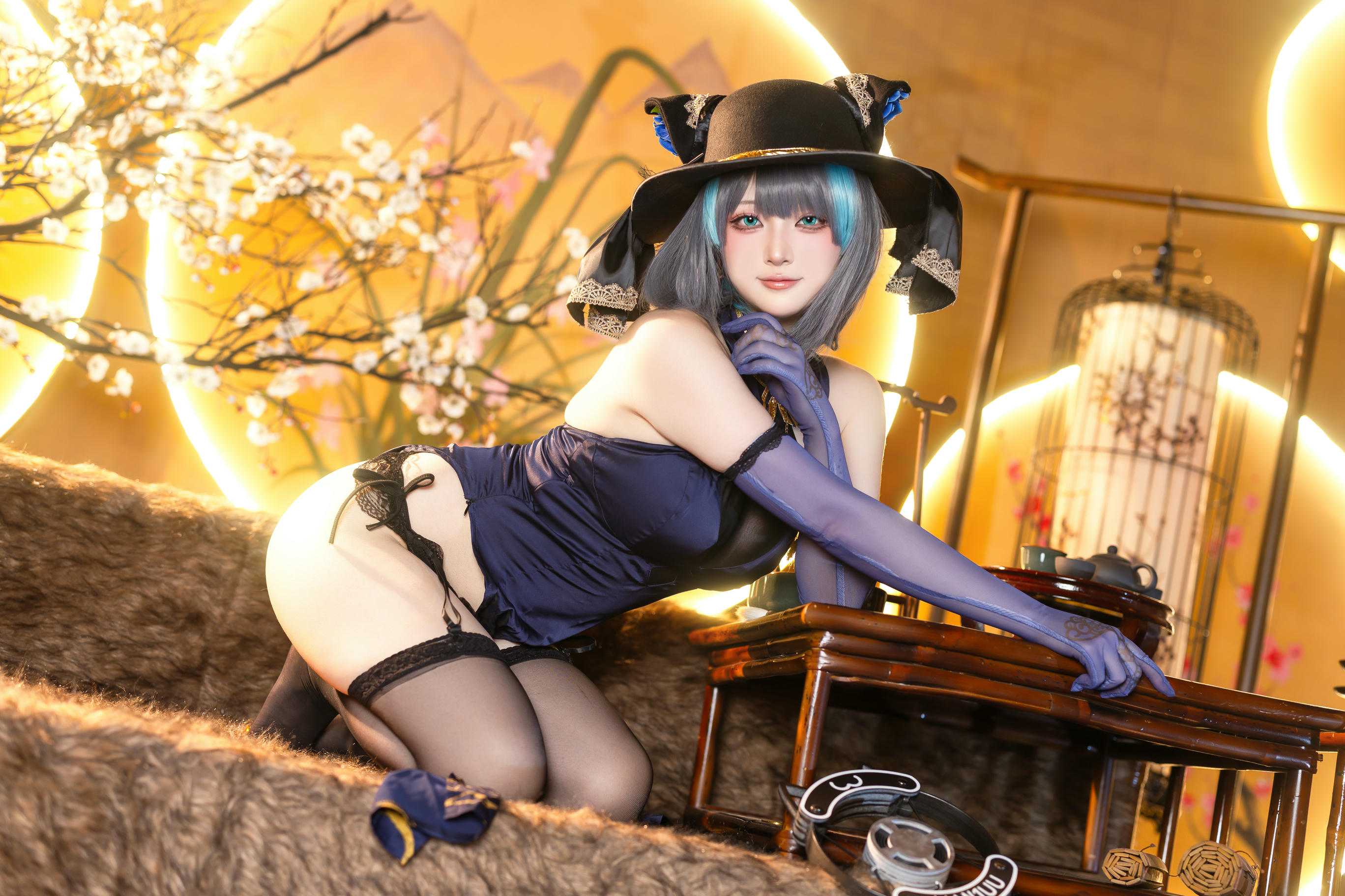 屿鱼 NO.038 金装猫猫头 [60P 747MB]_第3集