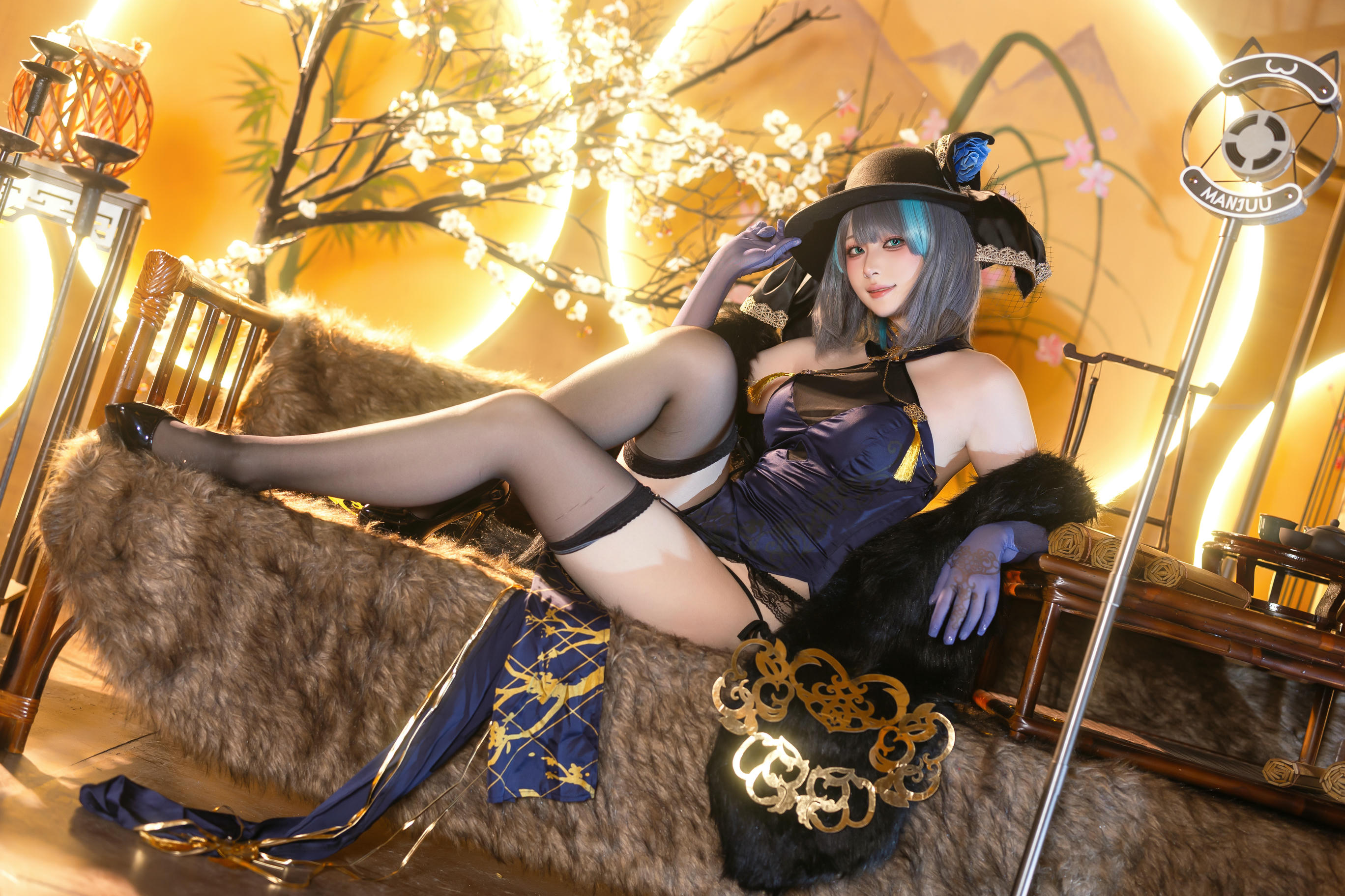 屿鱼 NO.038 金装猫猫头 [60P 747MB]_第1集