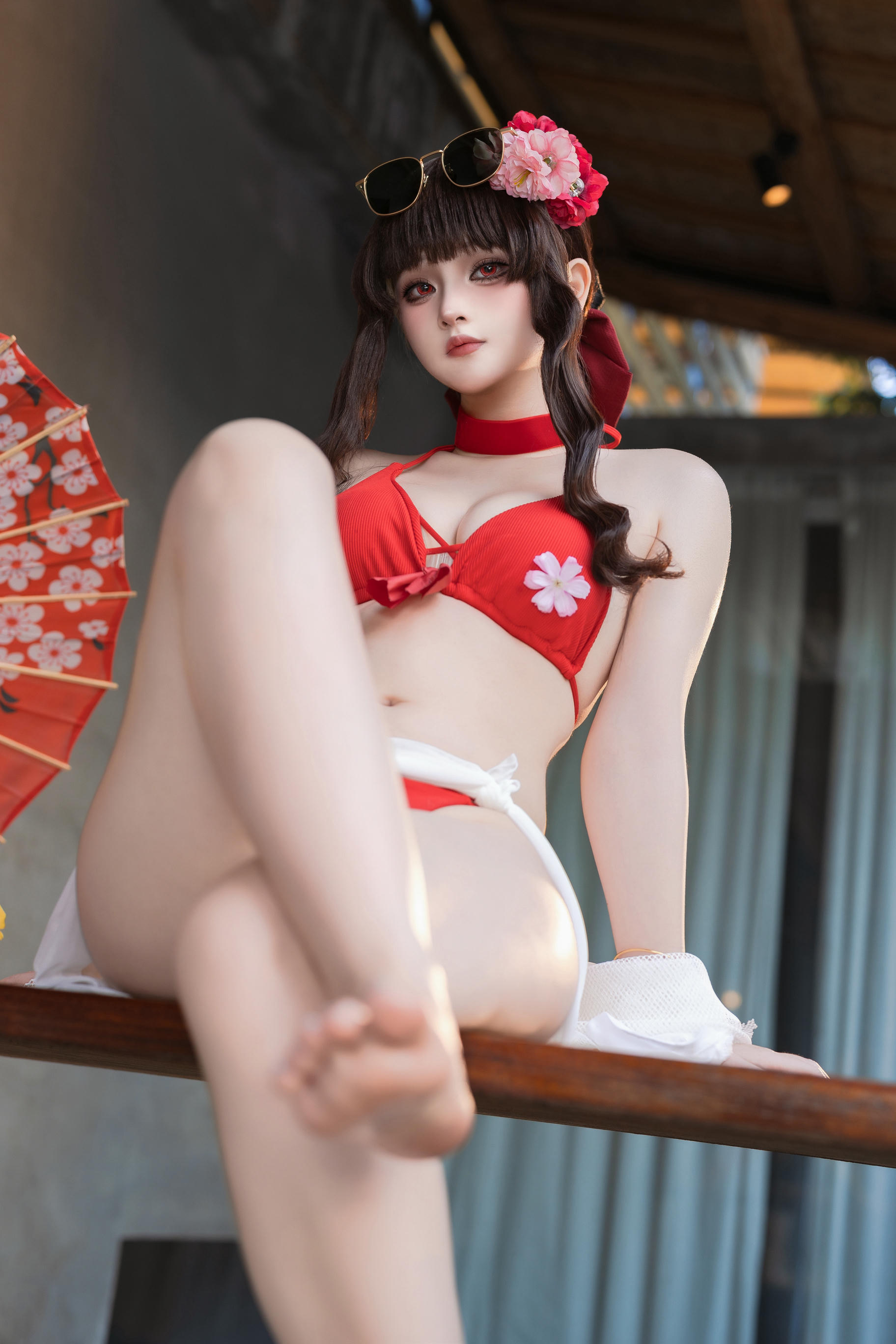 屿鱼 NO.042 樱花泳装 [80P 980MB]_第1集