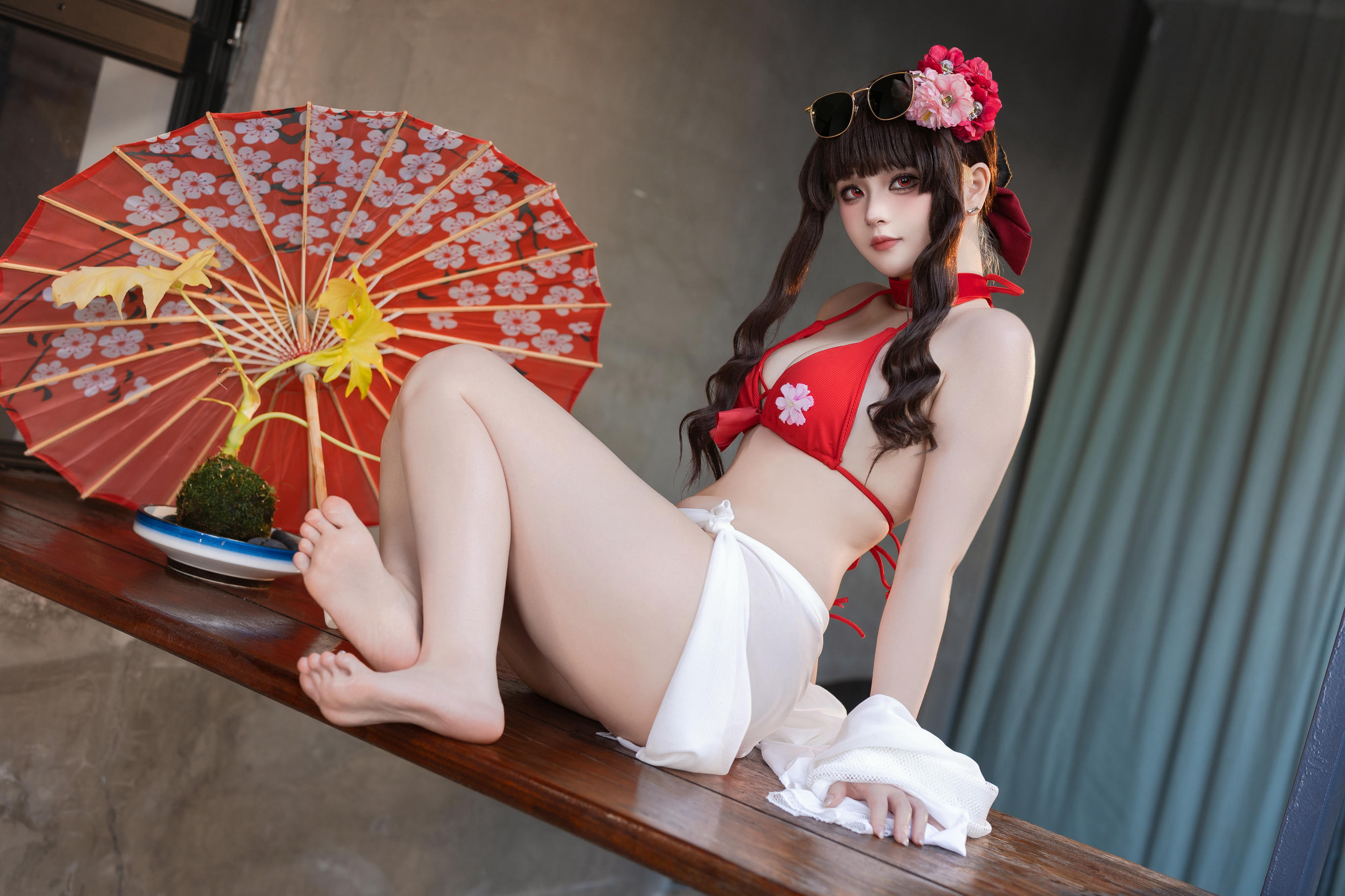 屿鱼 NO.042 樱花泳装 [80P 980MB]_第2集