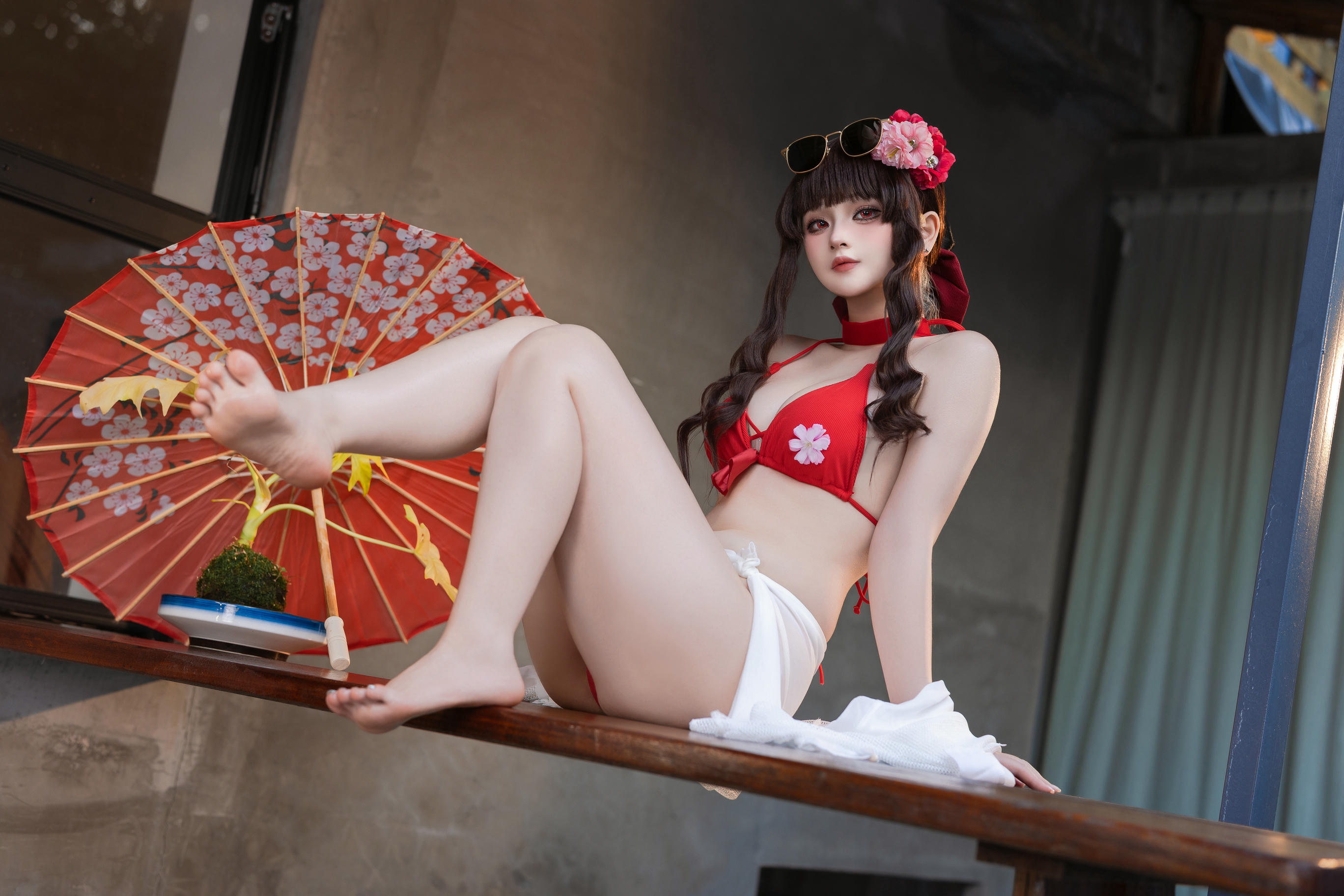 屿鱼 NO.042 樱花泳装 [80P 980MB]_第2集