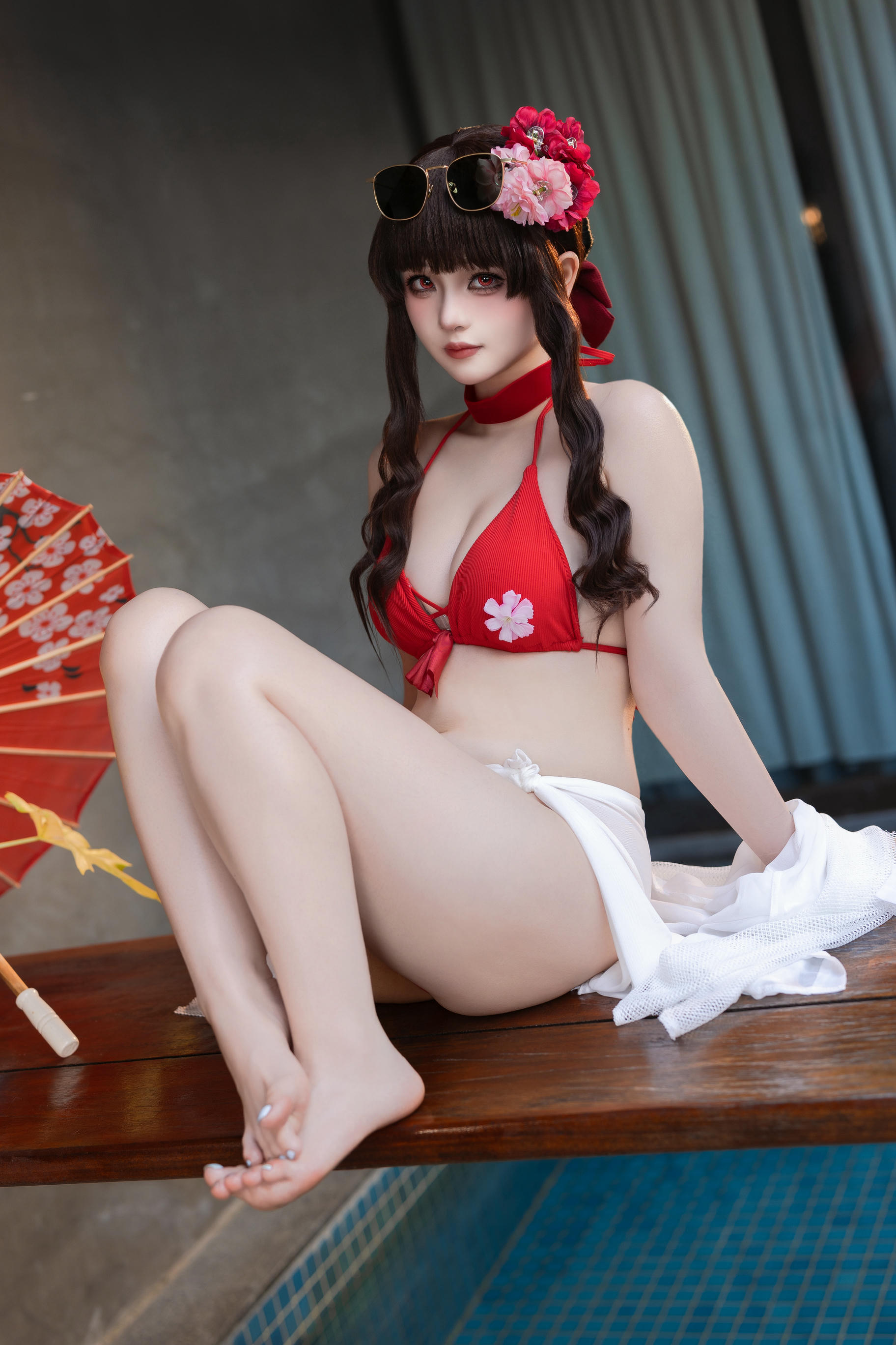 屿鱼 NO.042 樱花泳装 [80P 980MB]_第2集