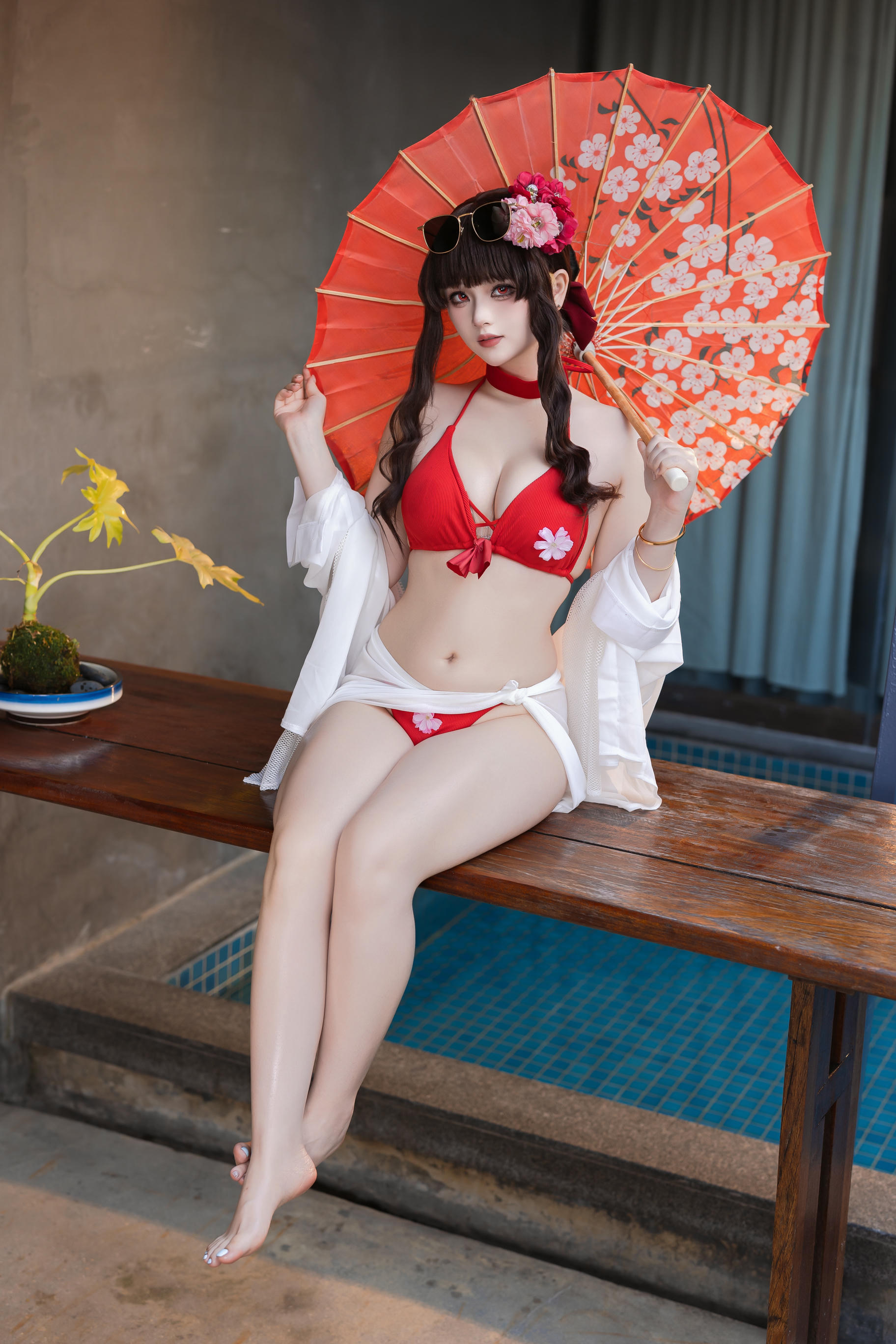 屿鱼 NO.042 樱花泳装 [80P 980MB]_第3集