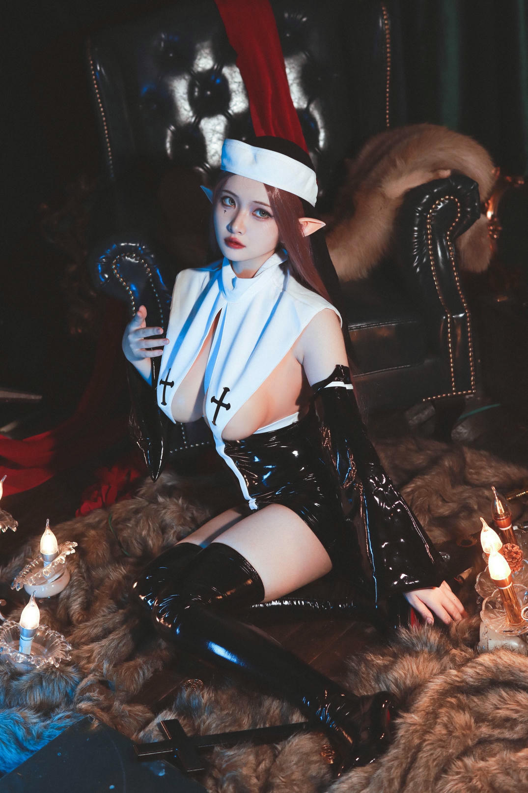 屿鱼 NO.007 patreon 23年6月-24年3月 [1239P 1.91GB]-主题排-圣女_第1集