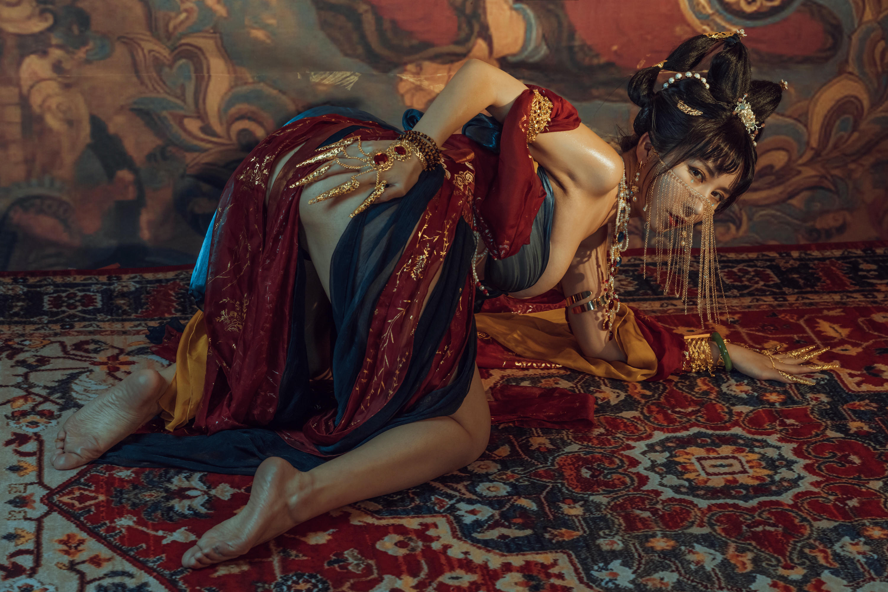 云溪溪 NO.001 敦煌 [45P-507MB]_第1集