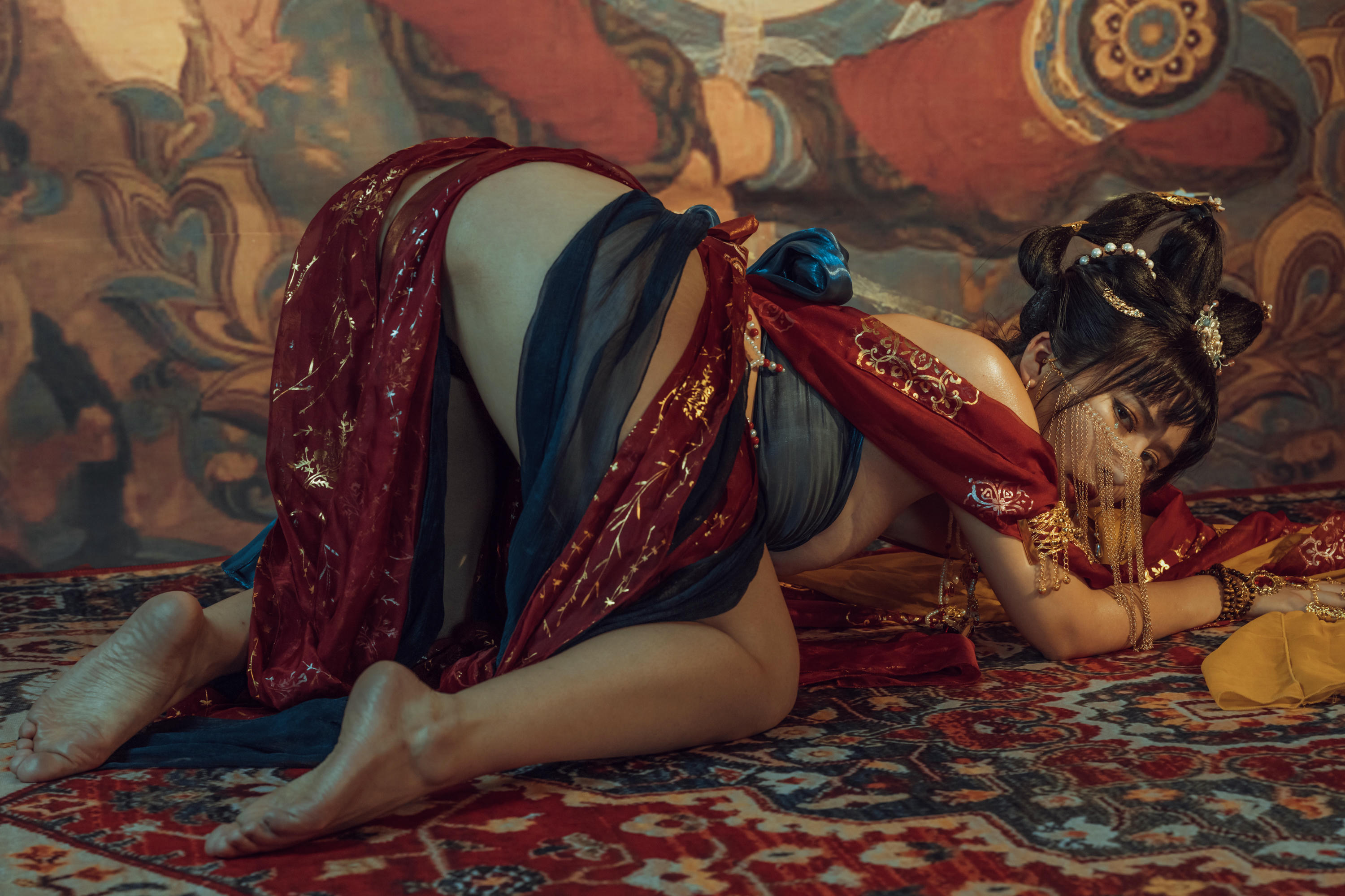 云溪溪 NO.001 敦煌 [45P-507MB]_第1集