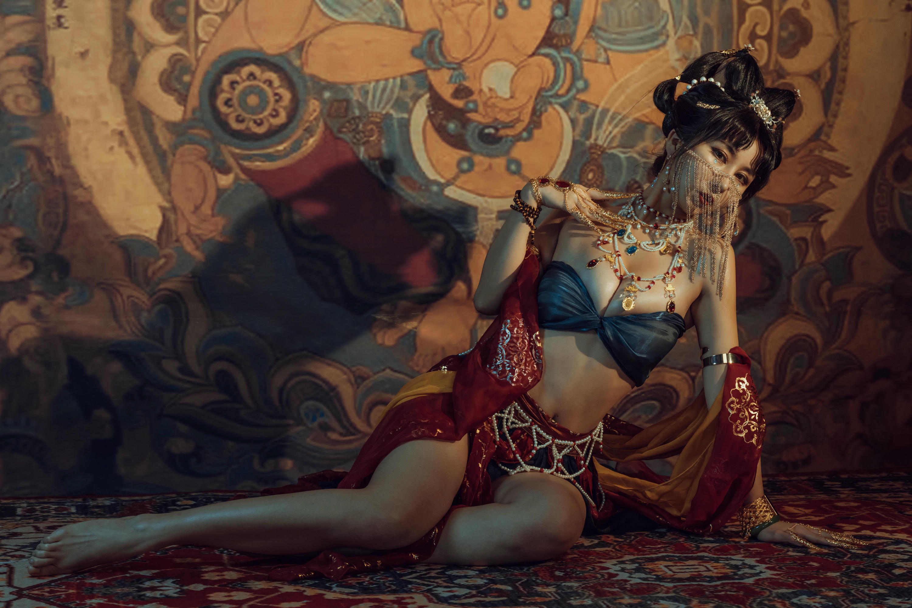 云溪溪 NO.001 敦煌 [45P-507MB]_第1集