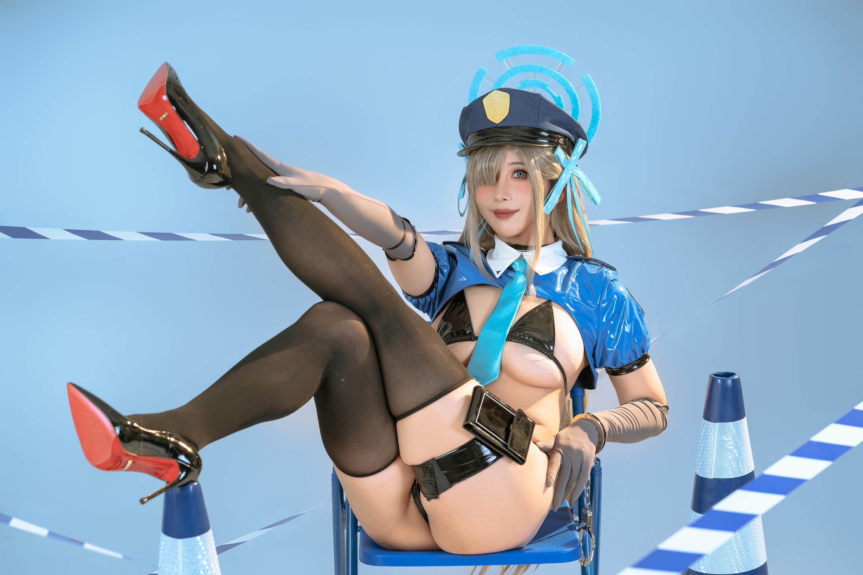 云溪溪 NO.100 奶桃桃 碧蓝档案 [100P-1.07GB]_第3集