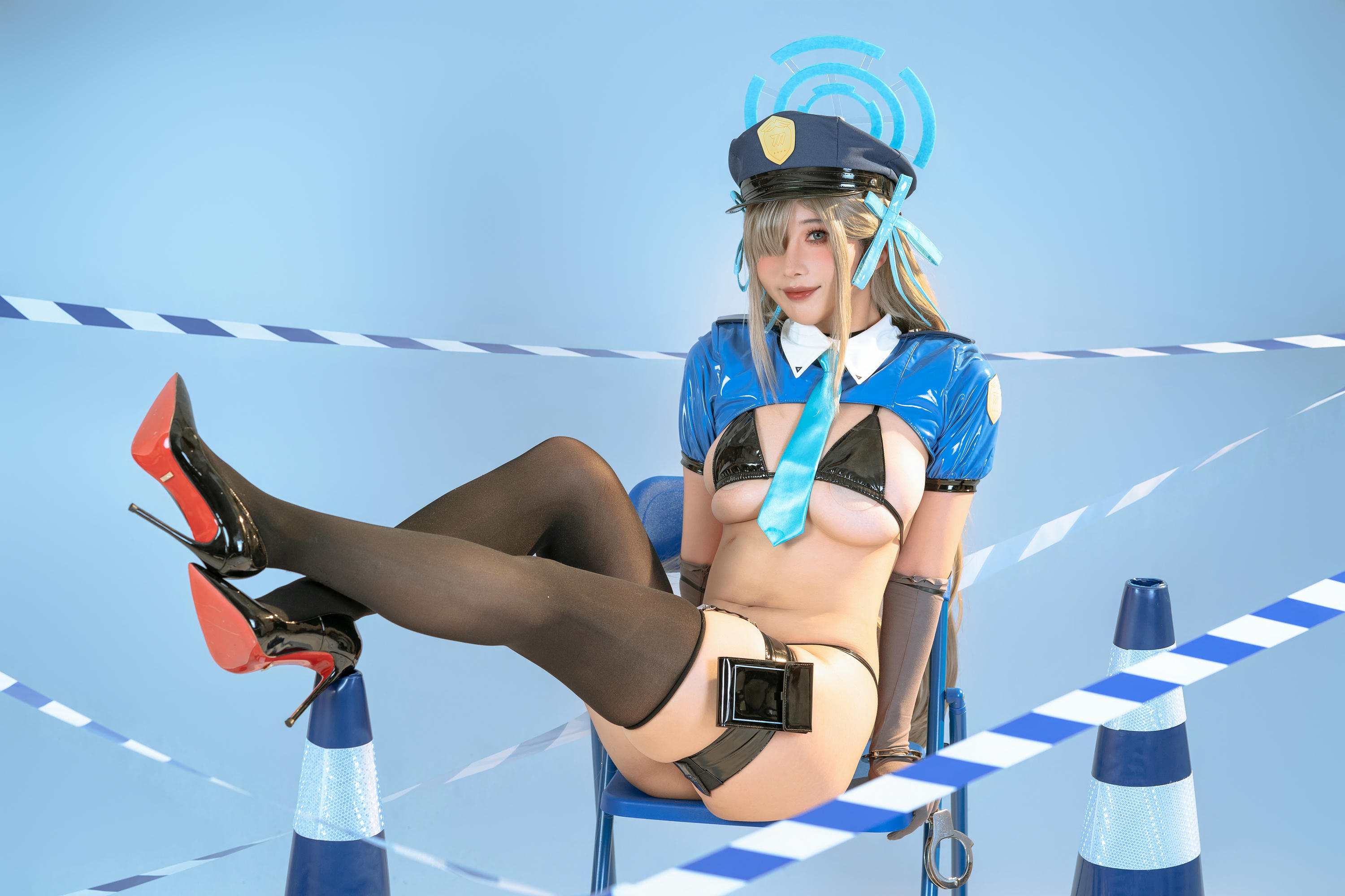 云溪溪 NO.100 奶桃桃 碧蓝档案 [100P-1.07GB]_第3集