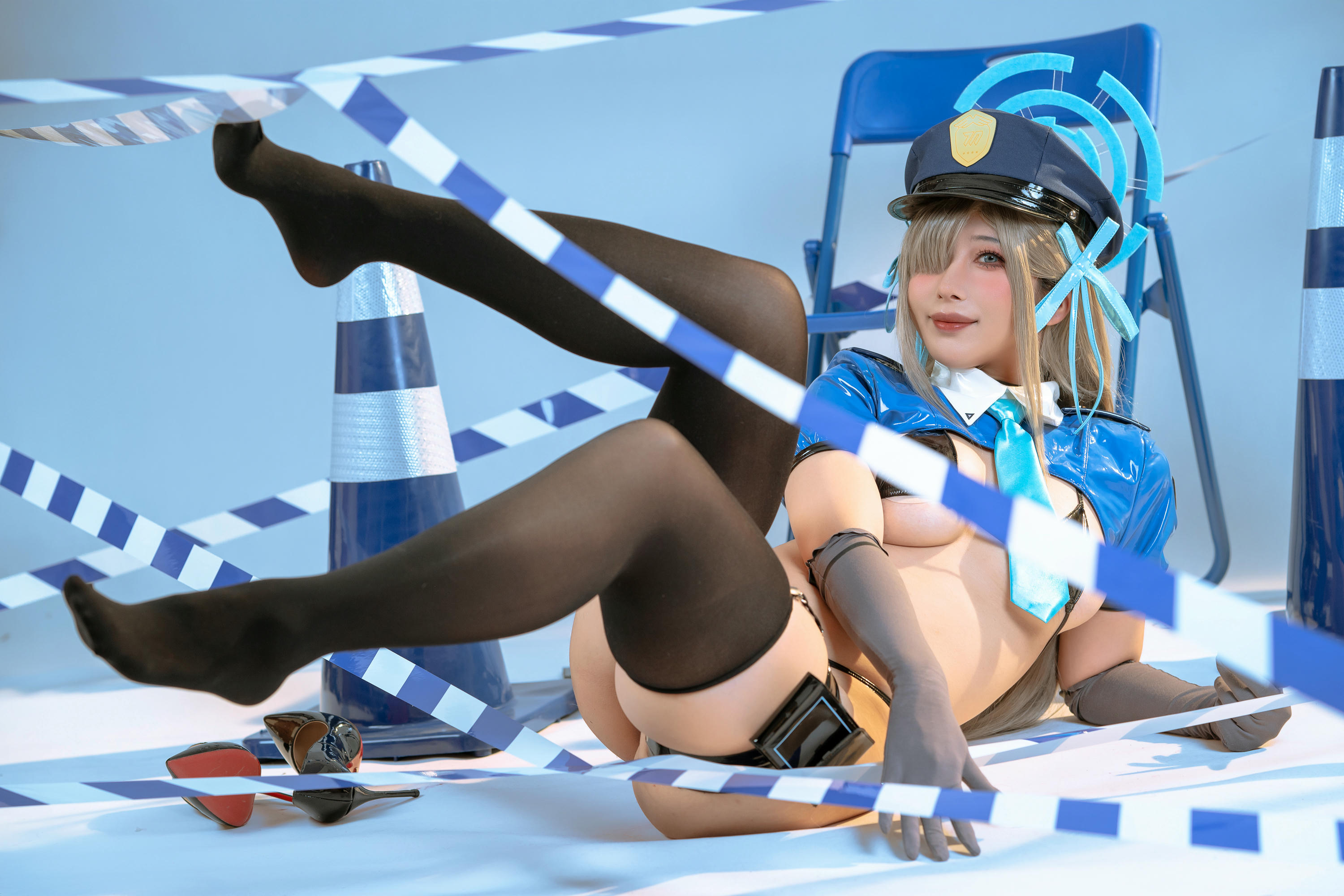 云溪溪 NO.100 奶桃桃 碧蓝档案 [100P-1.07GB]_第4集