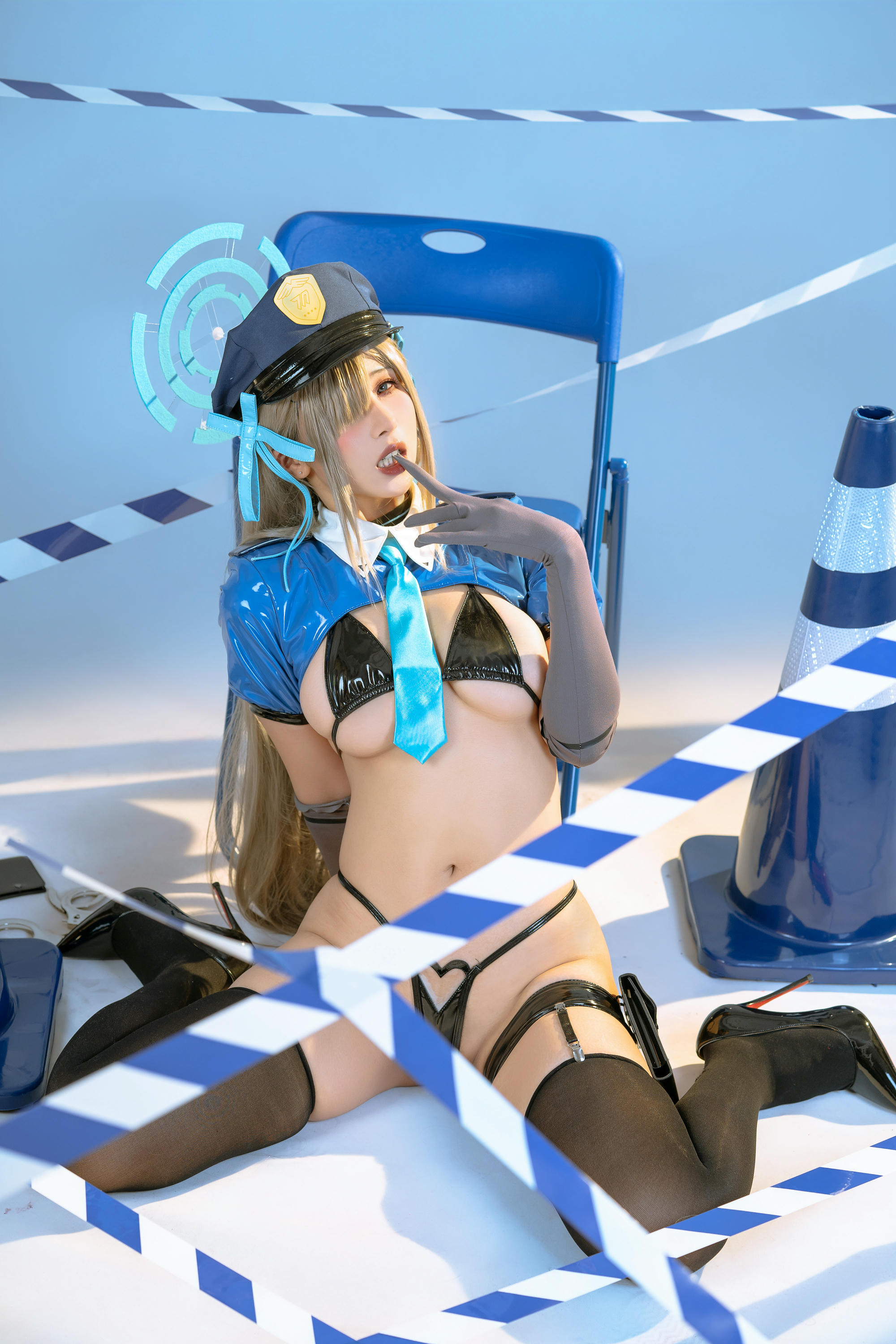 云溪溪 NO.100 奶桃桃 碧蓝档案 [100P-1.07GB]_第1集