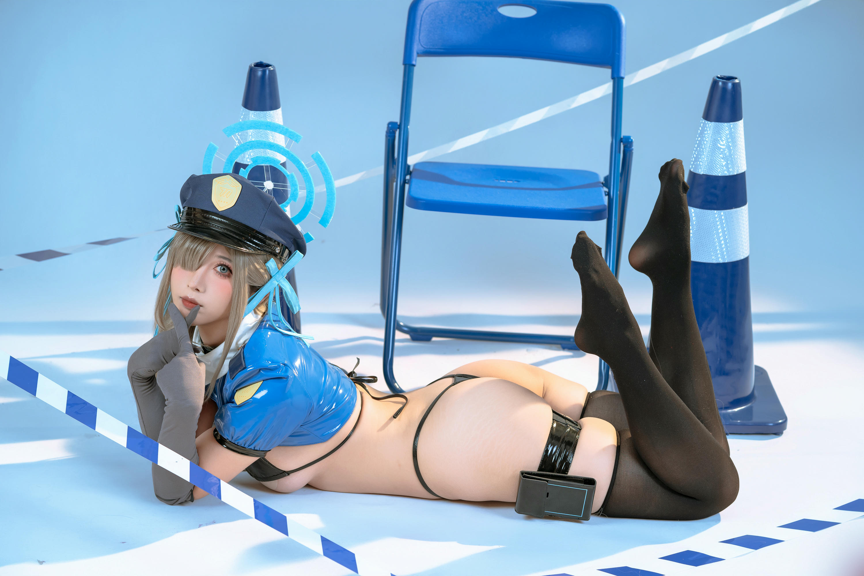 云溪溪 NO.100 奶桃桃 碧蓝档案 [100P-1.07GB]_第4集