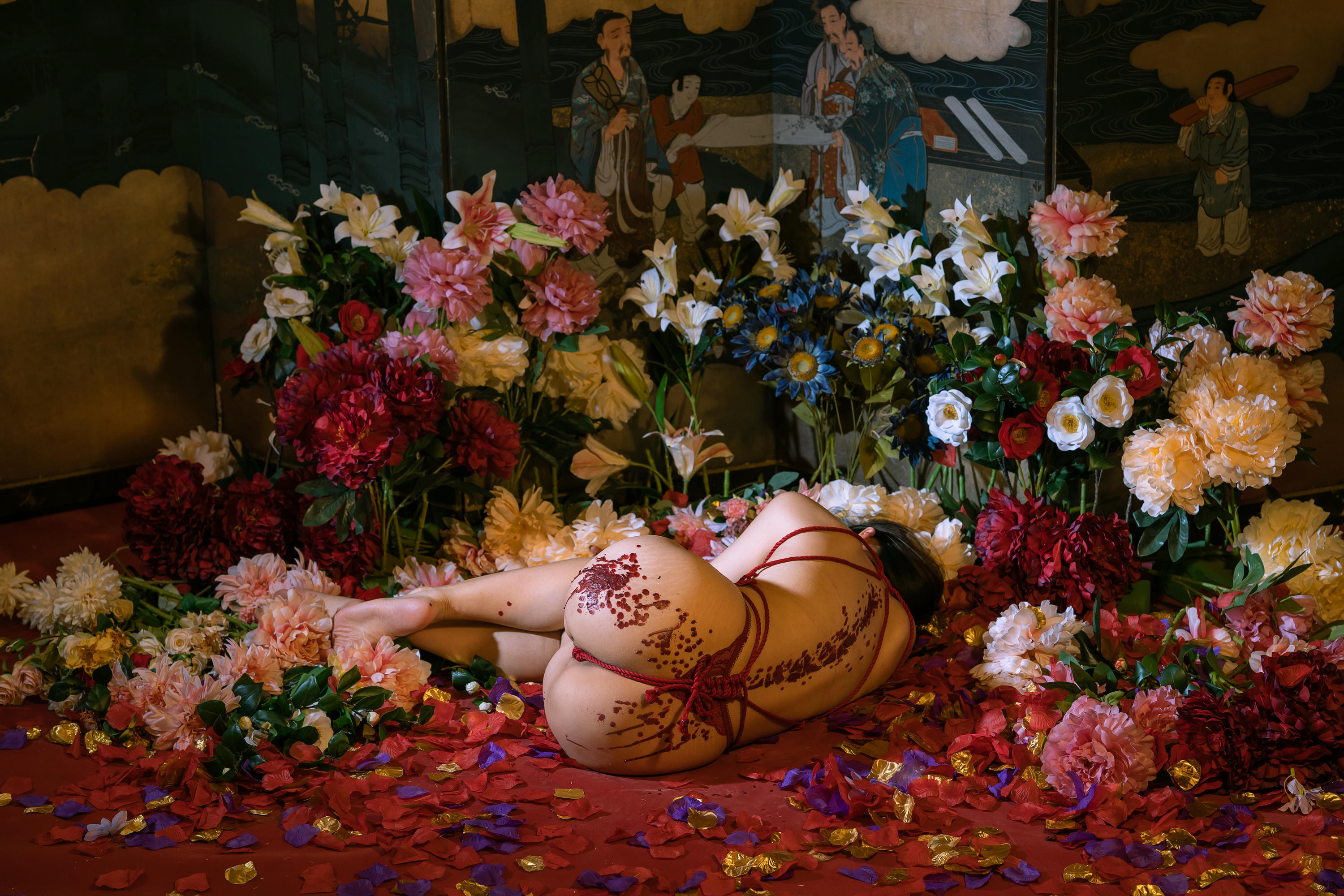 云溪溪 NO.102 奶桃 繁花[130P-3V-1.91G]_第4集