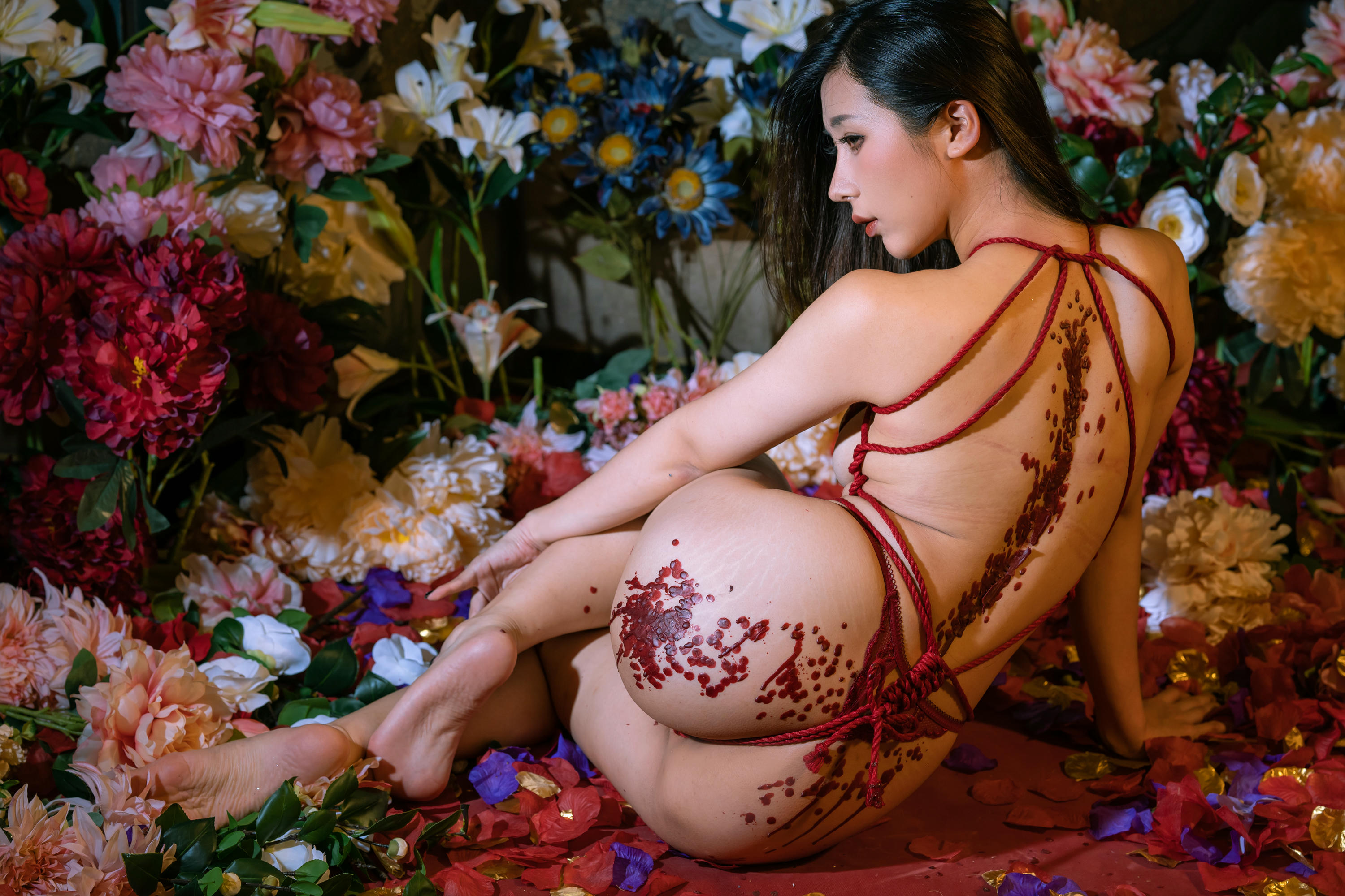 云溪溪 NO.102 奶桃 繁花[130P-3V-1.91G]_第5集