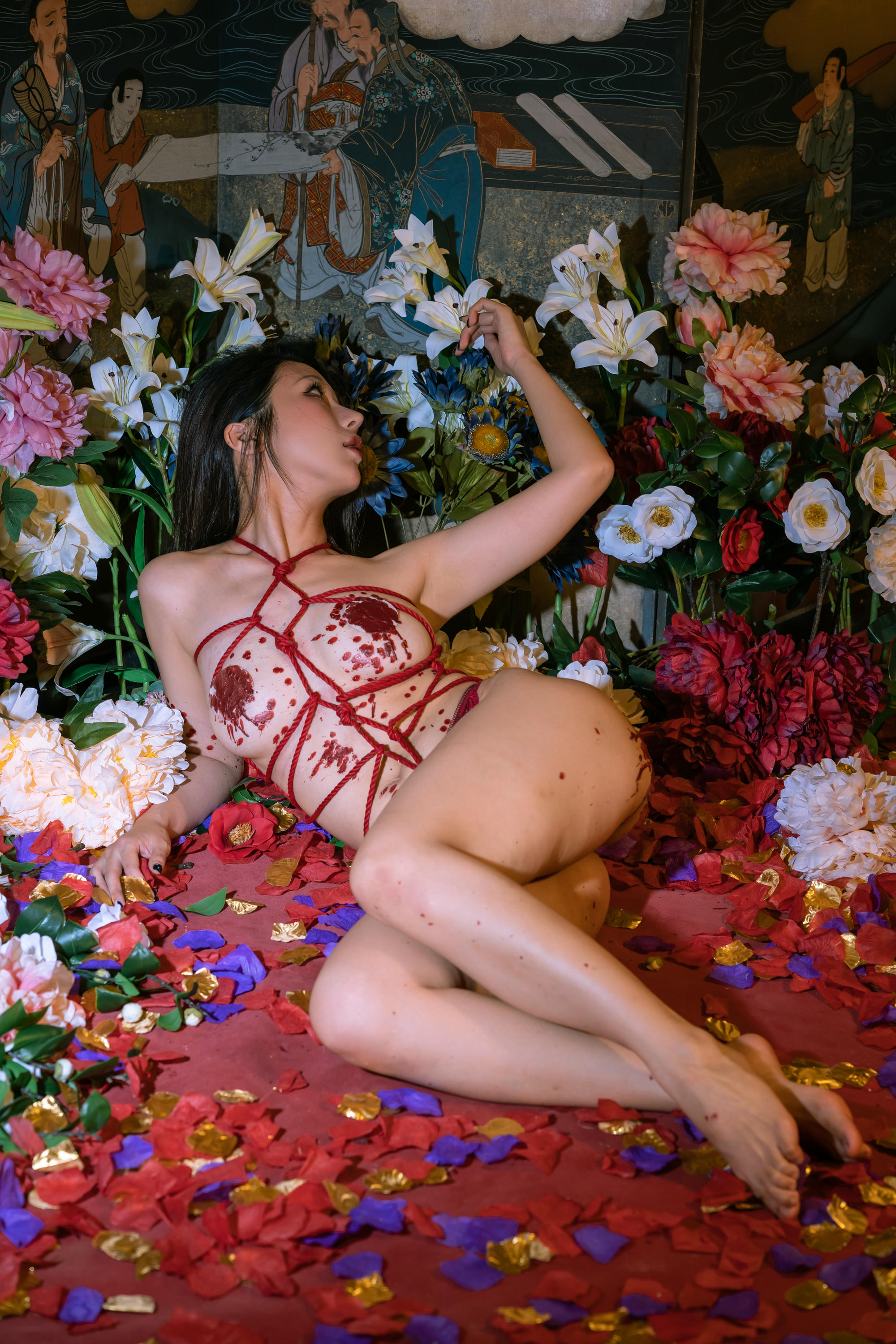 云溪溪 NO.102 奶桃 繁花[130P-3V-1.91G]_第5集