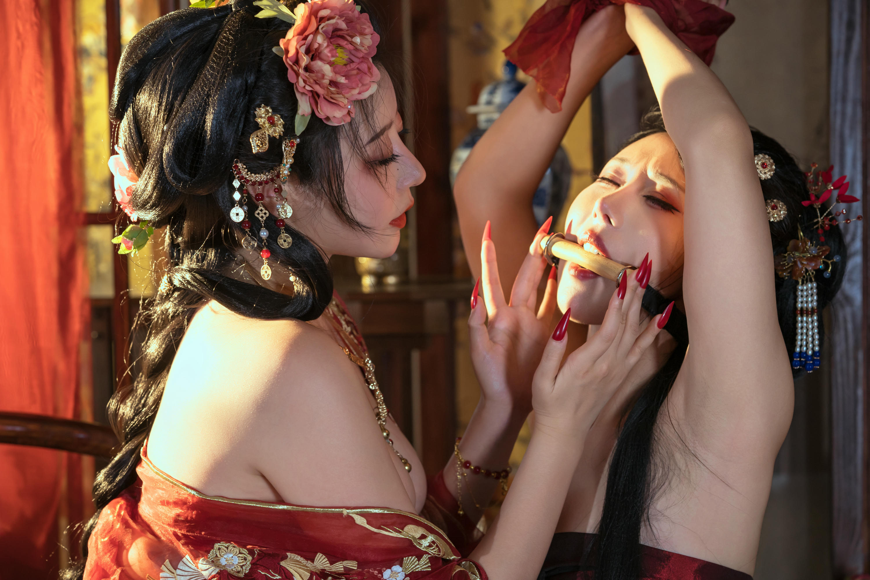 云溪溪 NO.105 &奶桃&奈汐酱nice 青楼韵事 [120P1V-1.22GB]_第2集