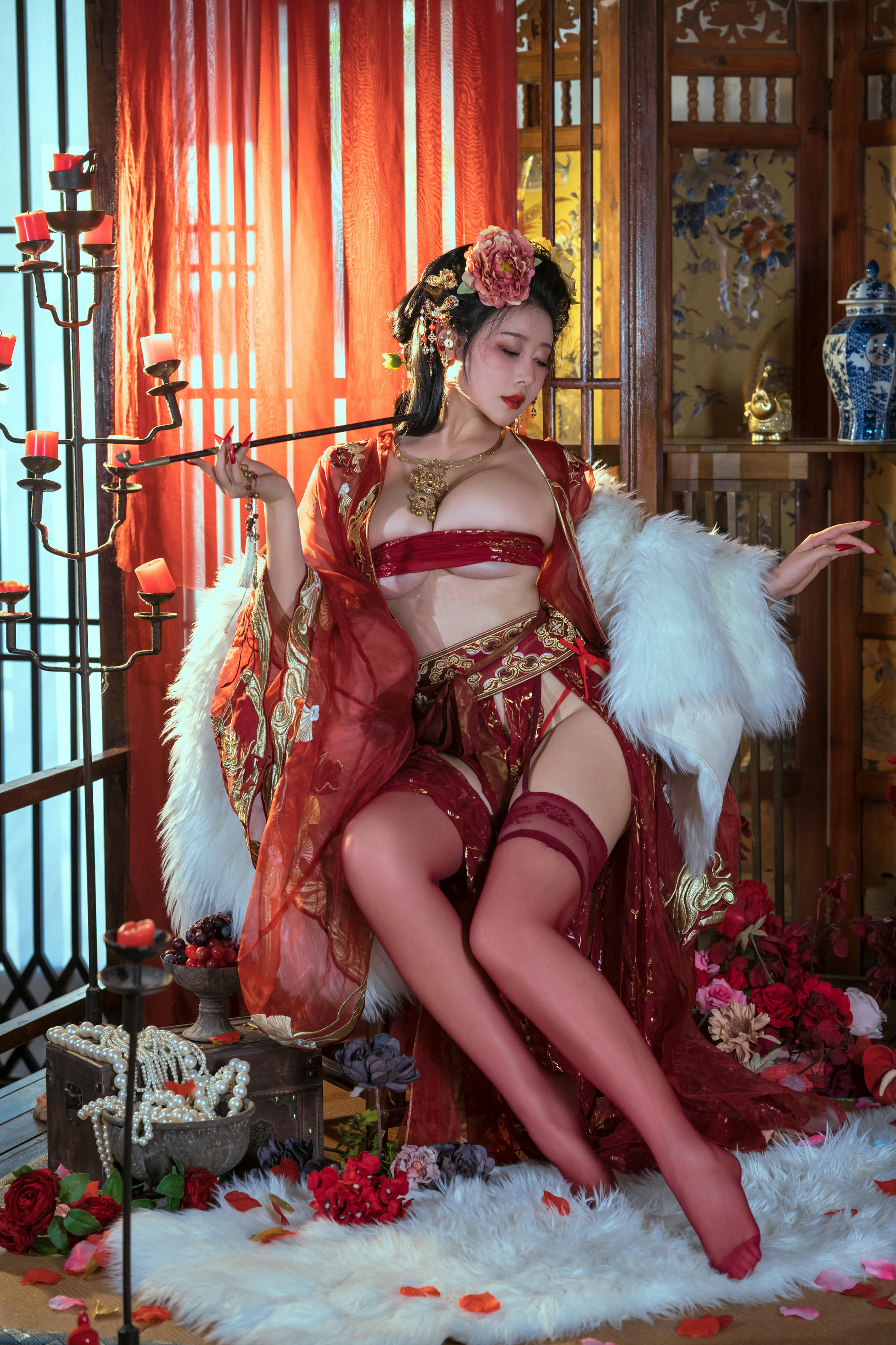 云溪溪 NO.105 &奶桃&奈汐酱nice 青楼韵事 [120P1V-1.22GB]_第1集