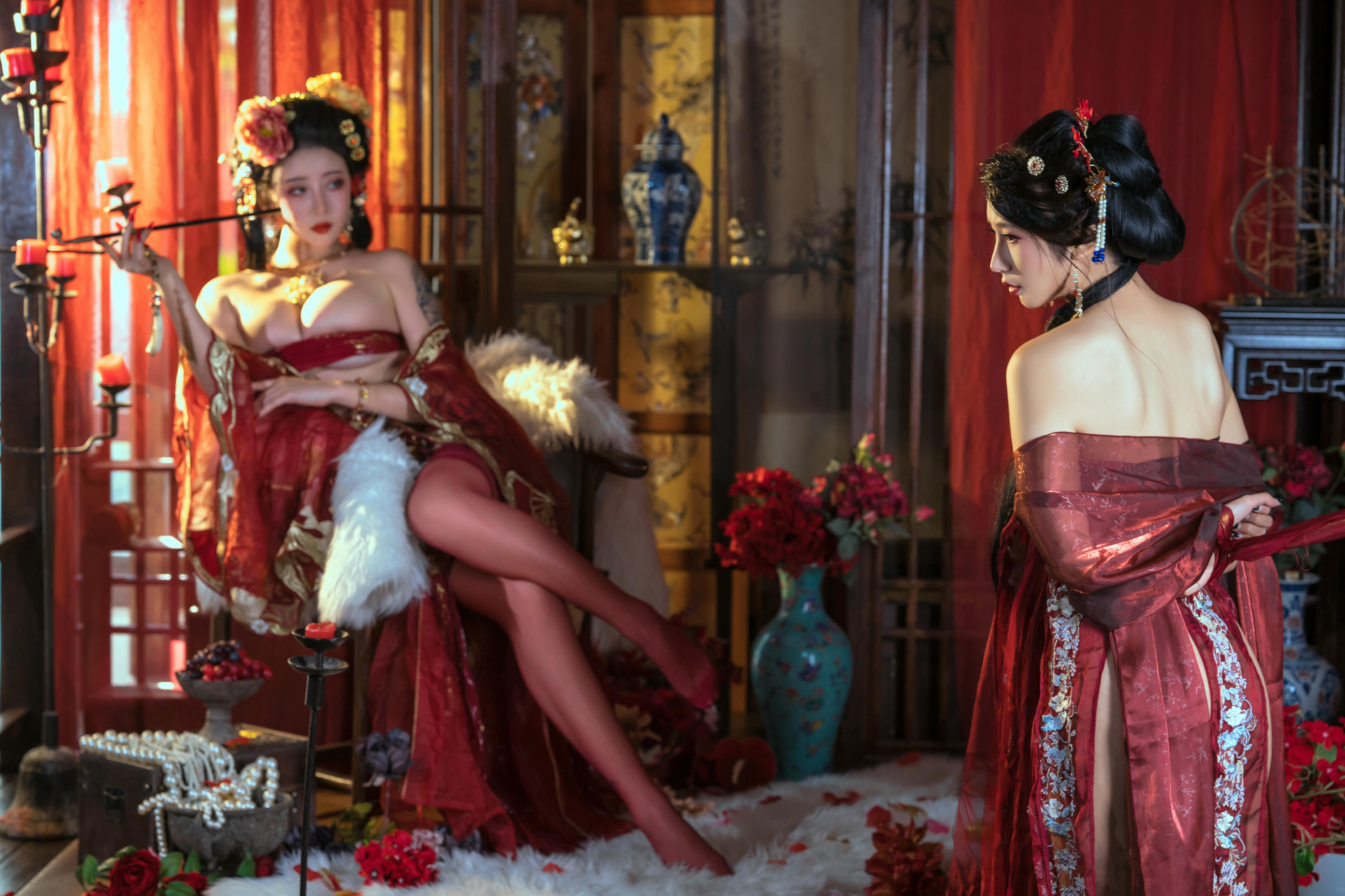 云溪溪 NO.105 &奶桃&奈汐酱nice 青楼韵事 [120P1V-1.22GB]_第1集