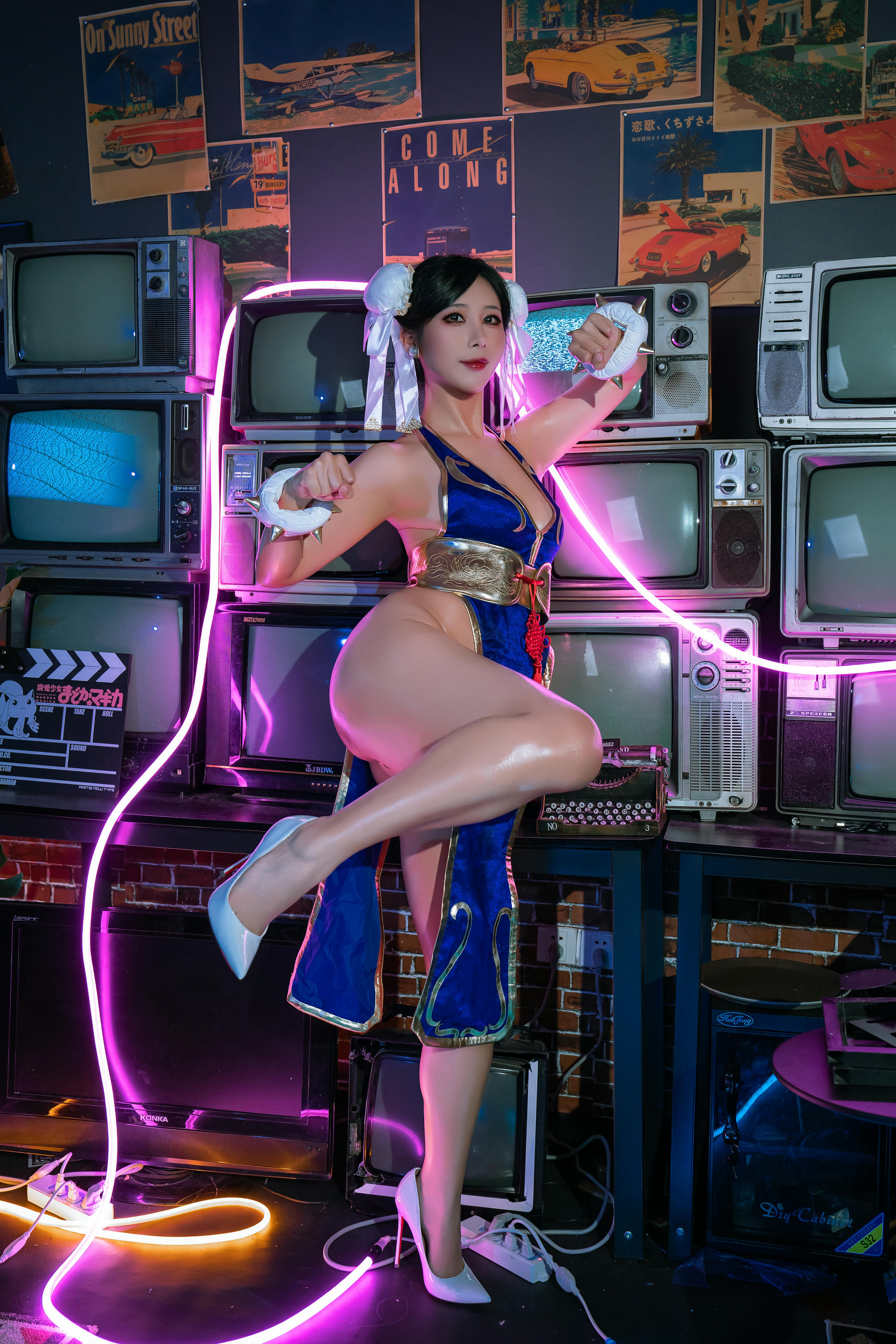 云溪溪 NO.107 奶桃桃 春丽[75P 0.99G]_第1集