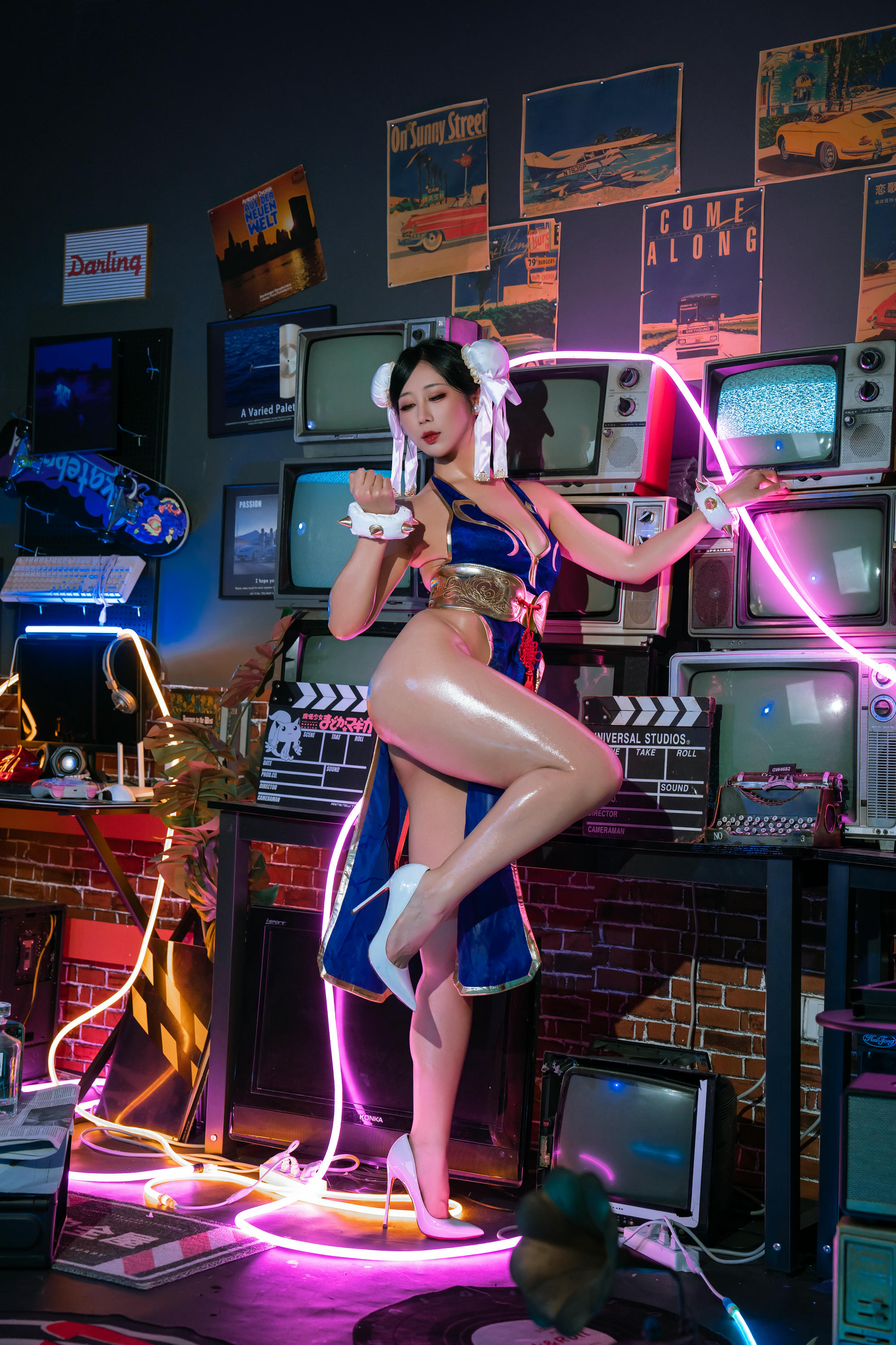 云溪溪 NO.107 奶桃桃 春丽[75P 0.99G]_第1集