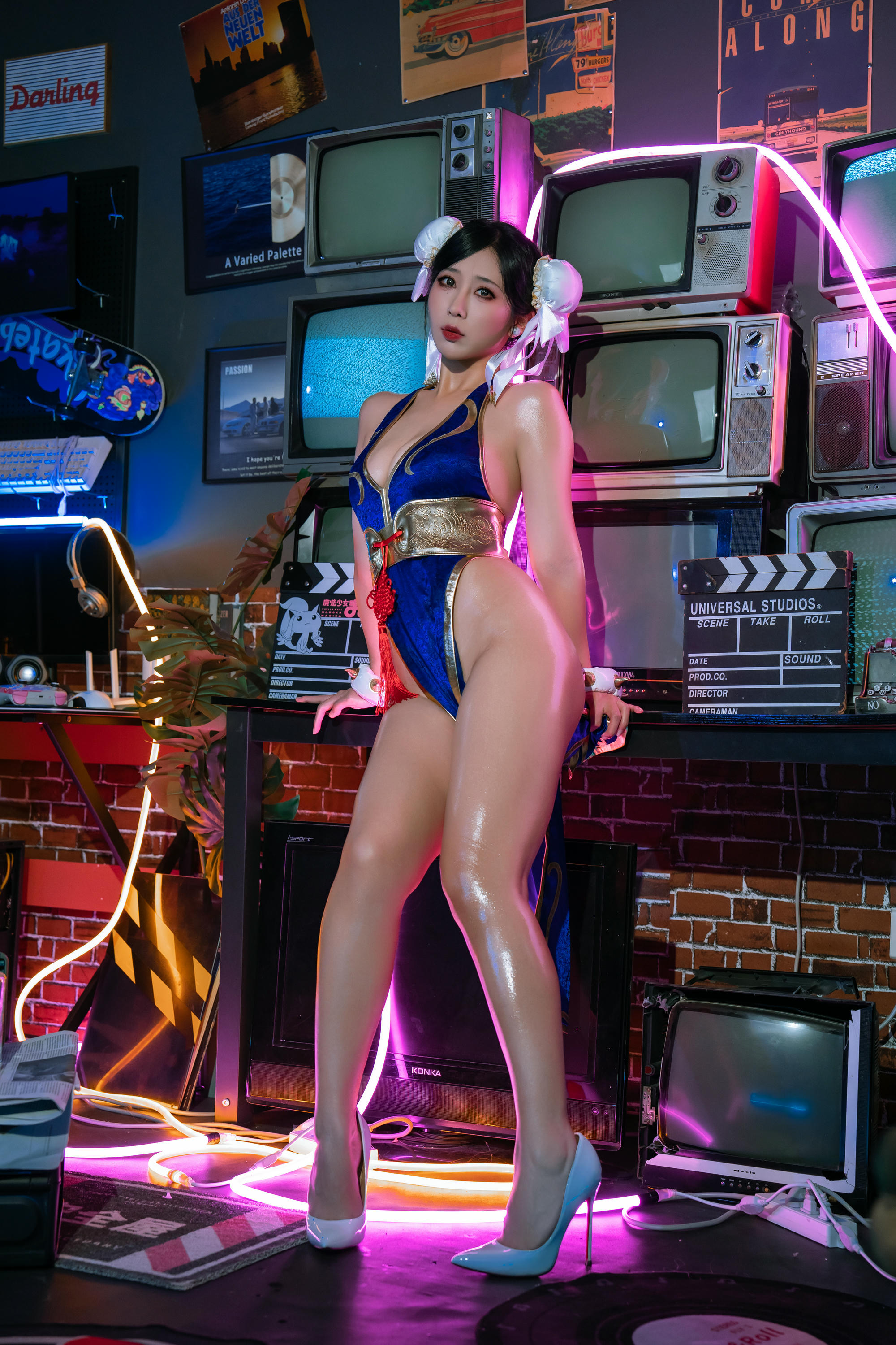 云溪溪 NO.107 奶桃桃 春丽[75P 0.99G]_第1集