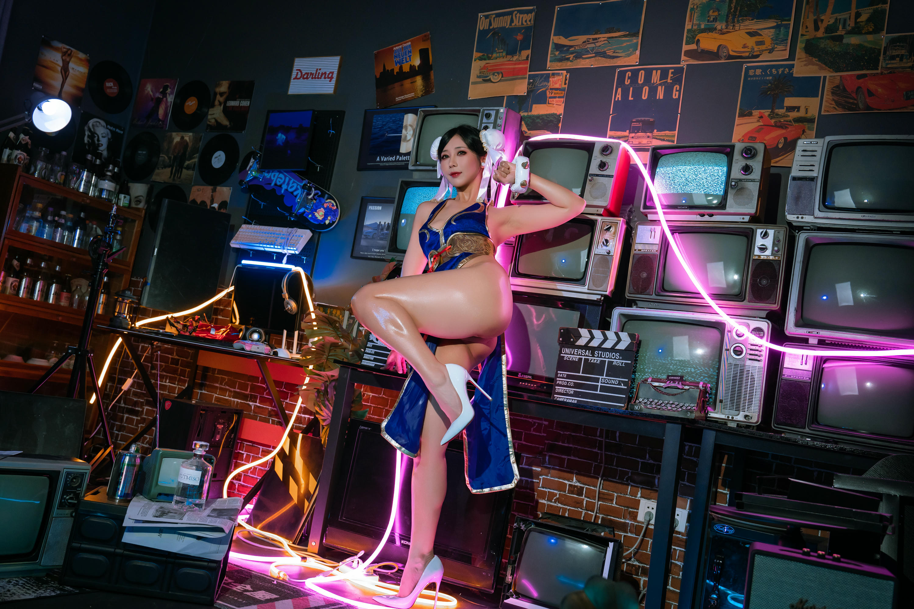 云溪溪 NO.107 奶桃桃 春丽[75P 0.99G]_第1集