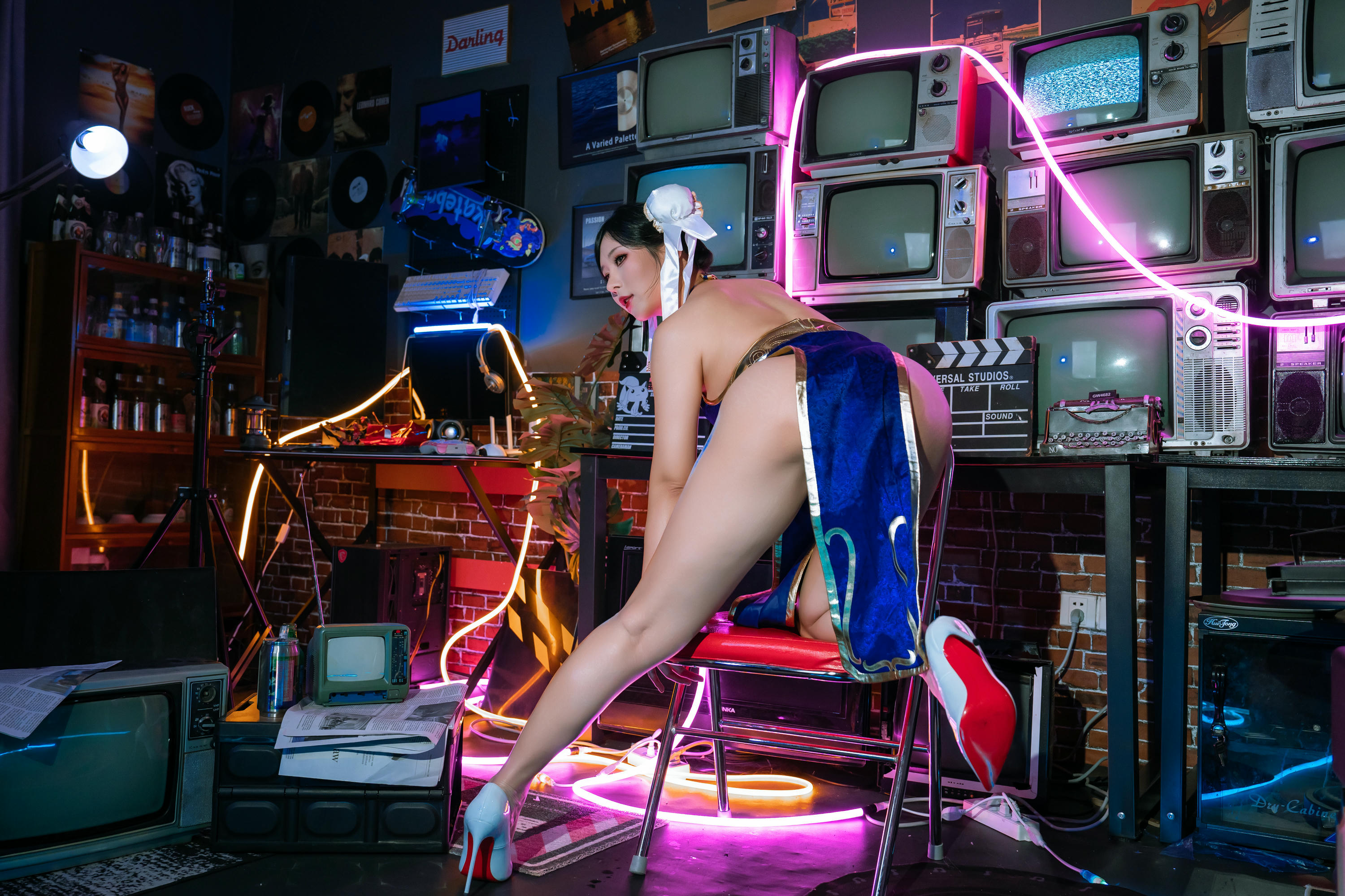 云溪溪 NO.107 奶桃桃 春丽[75P 0.99G]_第2集