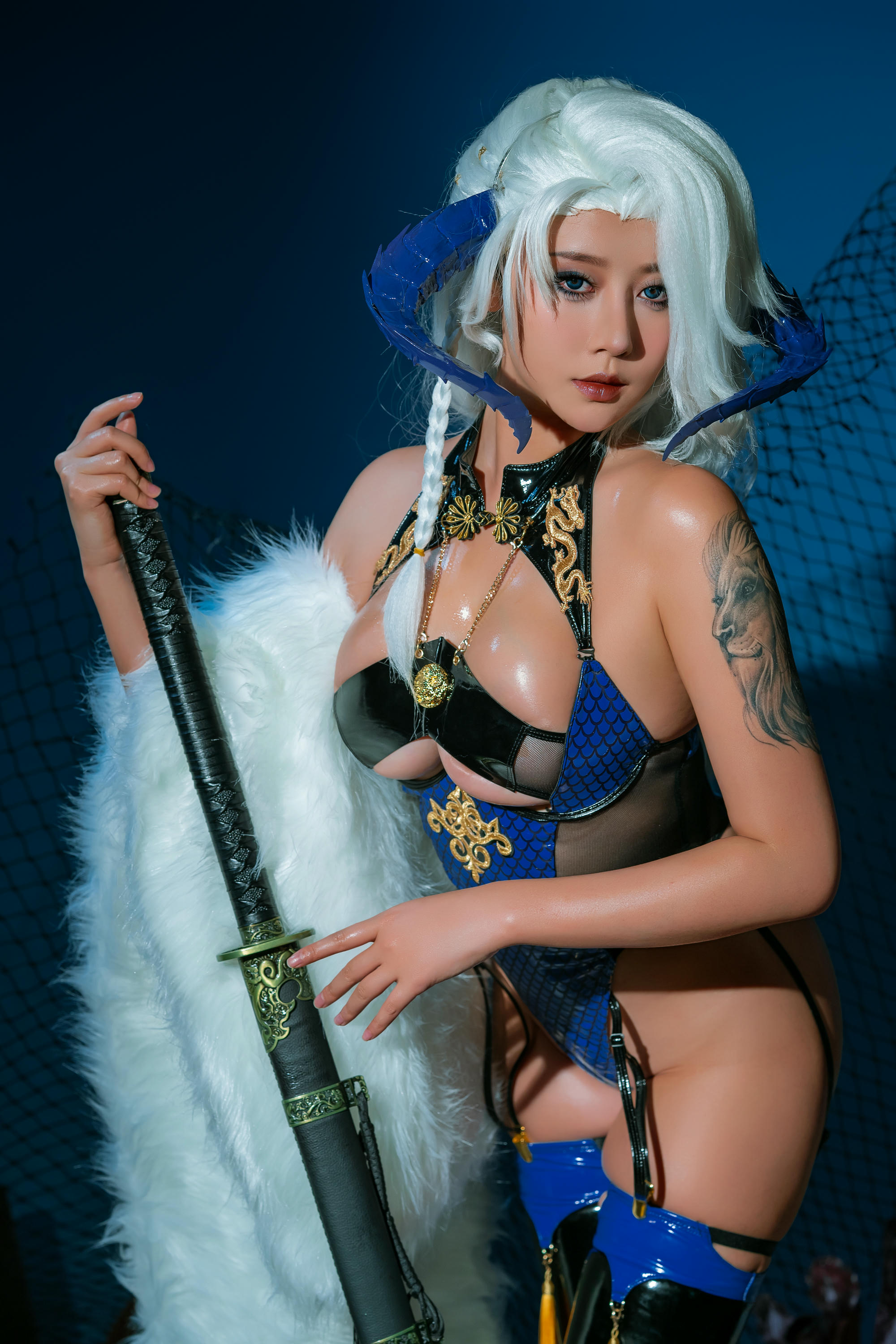 云溪溪 NO.109 龙娘图鉴01 [119P 1.83GB]-云溪 奈汐-泽巴尔·帝王 [12P]_第1集