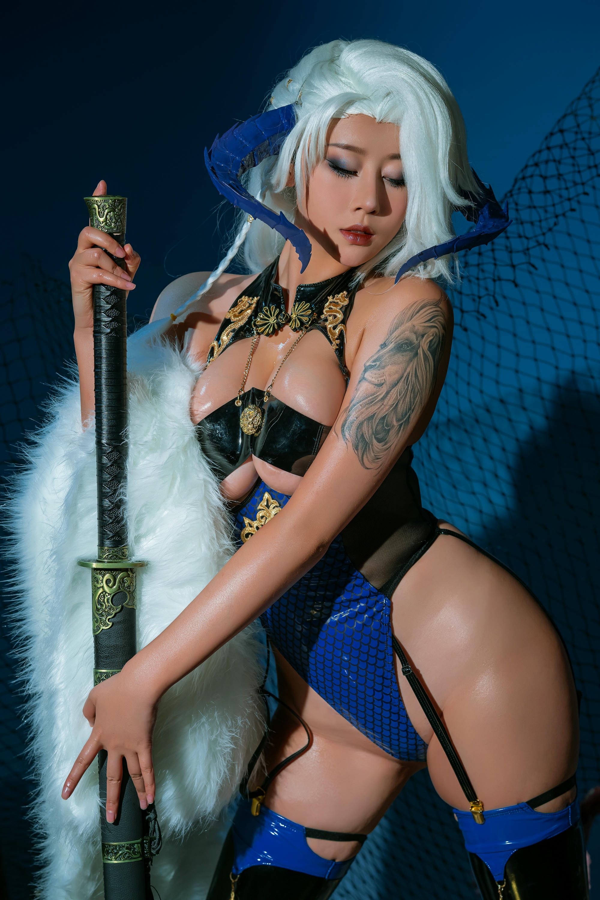 云溪溪 NO.109 龙娘图鉴01 [119P 1.83GB]-云溪 奈汐-泽巴尔·帝王 [12P]_第1集