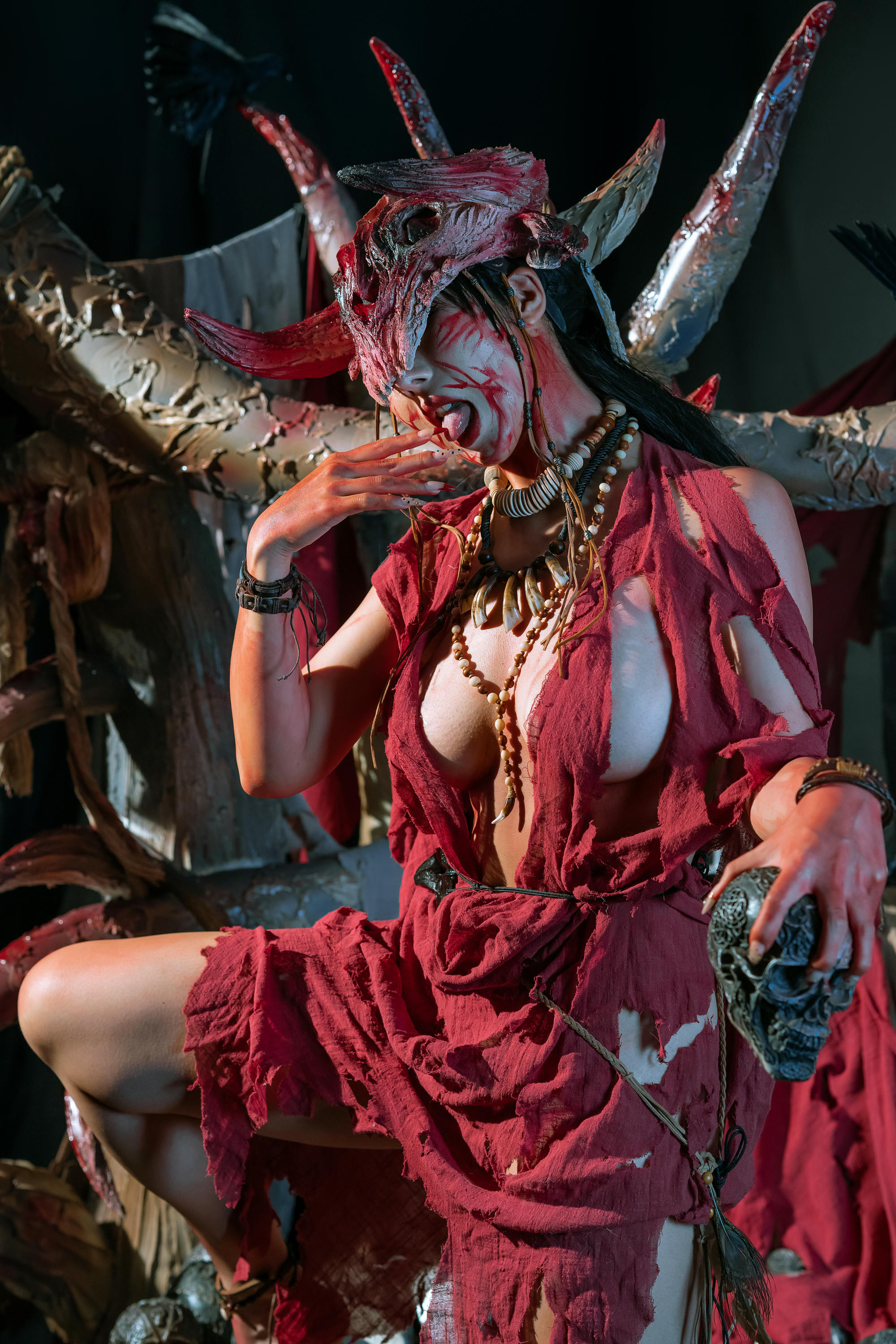 云溪溪 NO.109 龙娘图鉴01 [119P 1.83GB]-云溪 奶桃桃-米骇亚·憎恶 [18P]_第1集