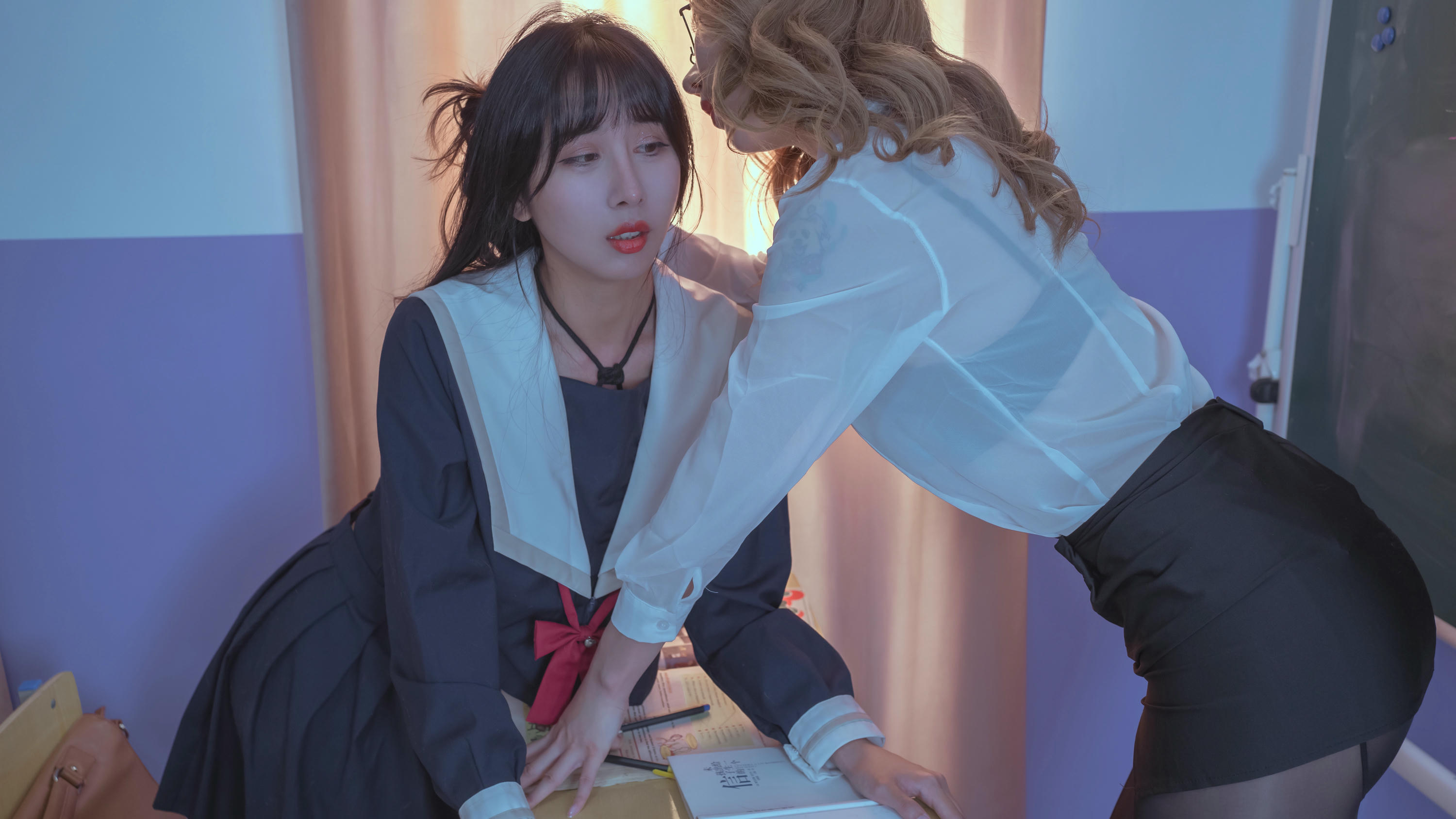 云溪溪 NO.012 教室绳艺[69P+1V 1.7GB]-单图_第1集