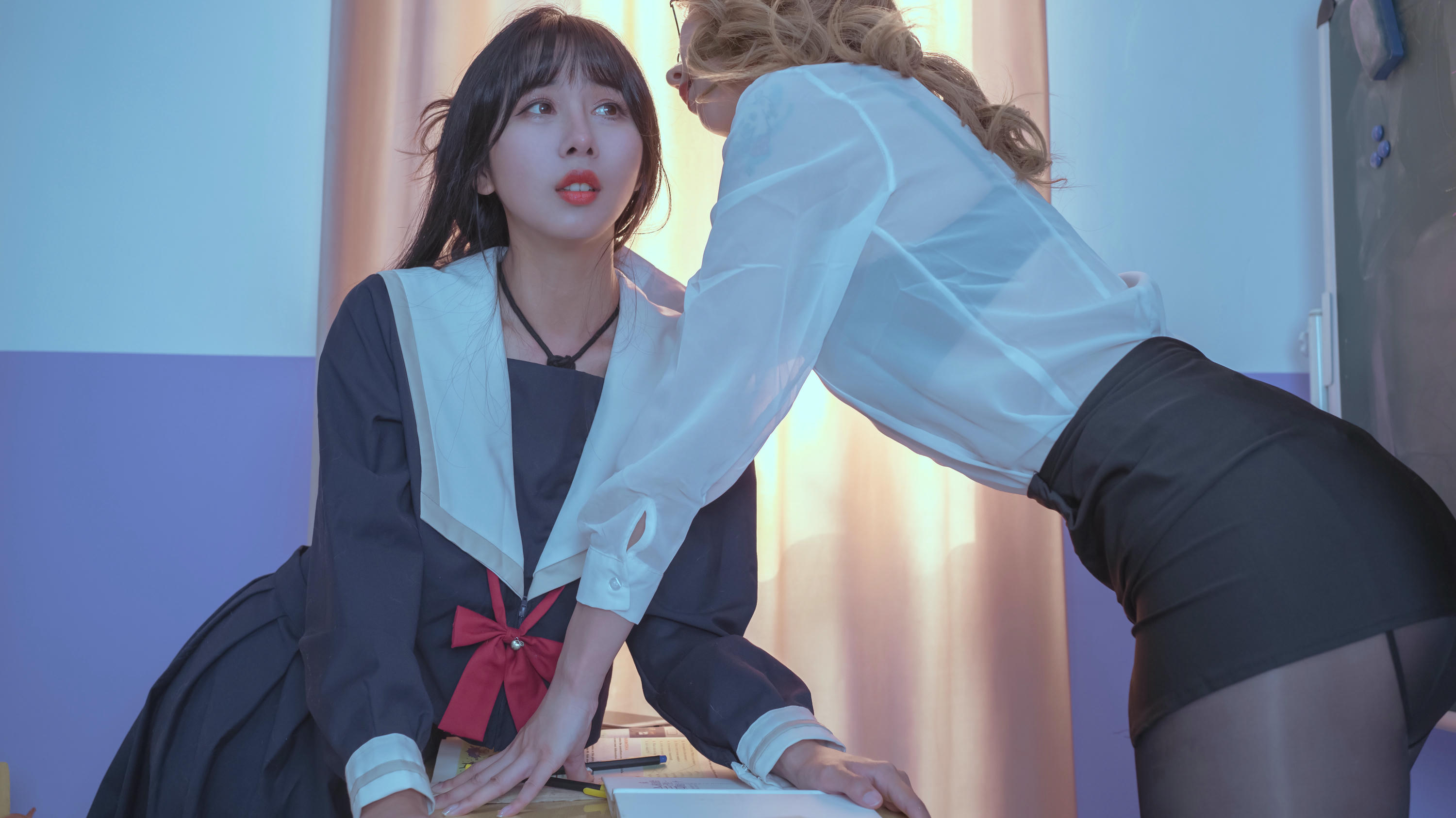 云溪溪 NO.012 教室绳艺[69P+1V 1.7GB]-单图_第1集