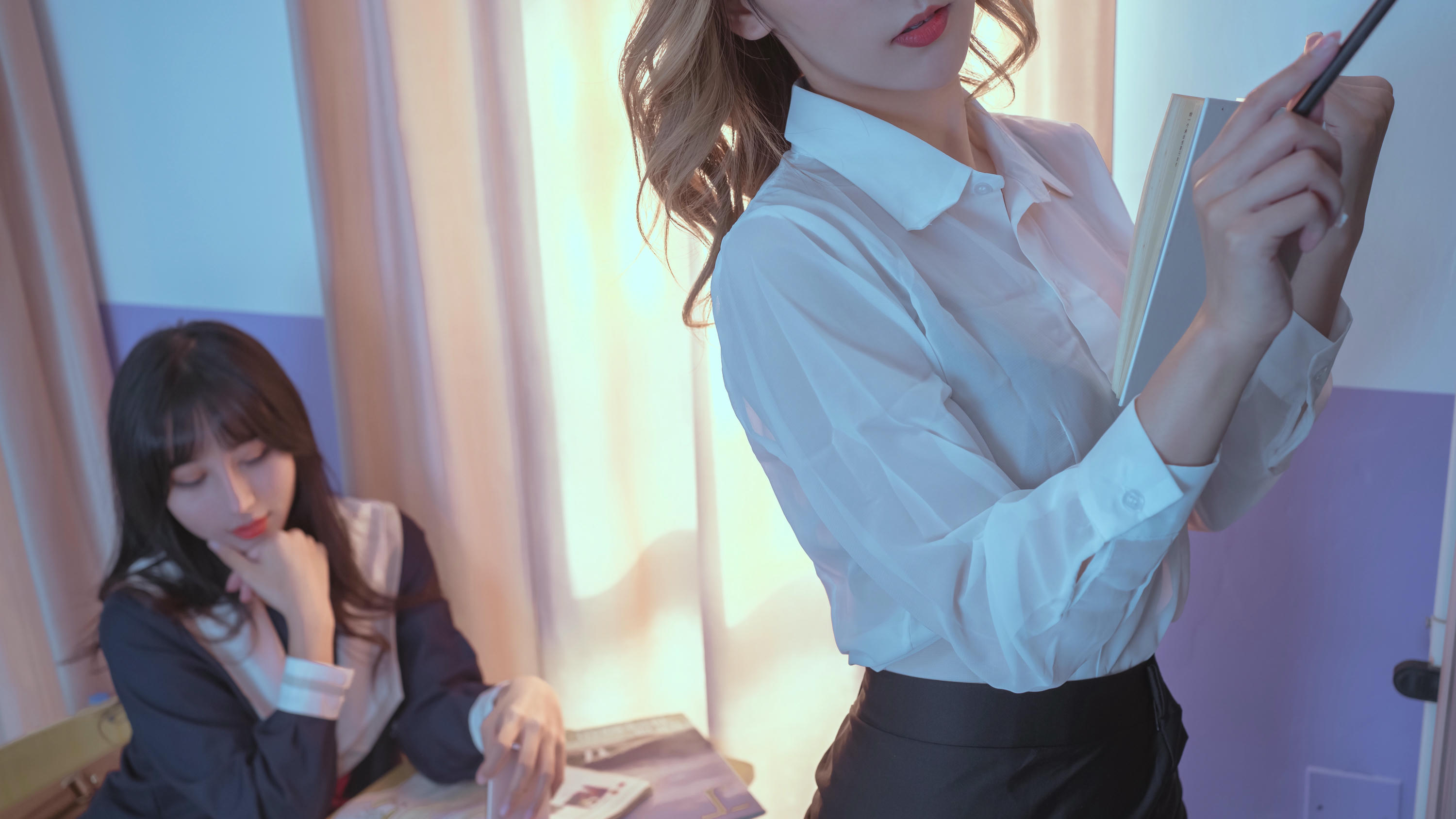 云溪溪 NO.012 教室绳艺[69P+1V 1.7GB]-单图_第1集