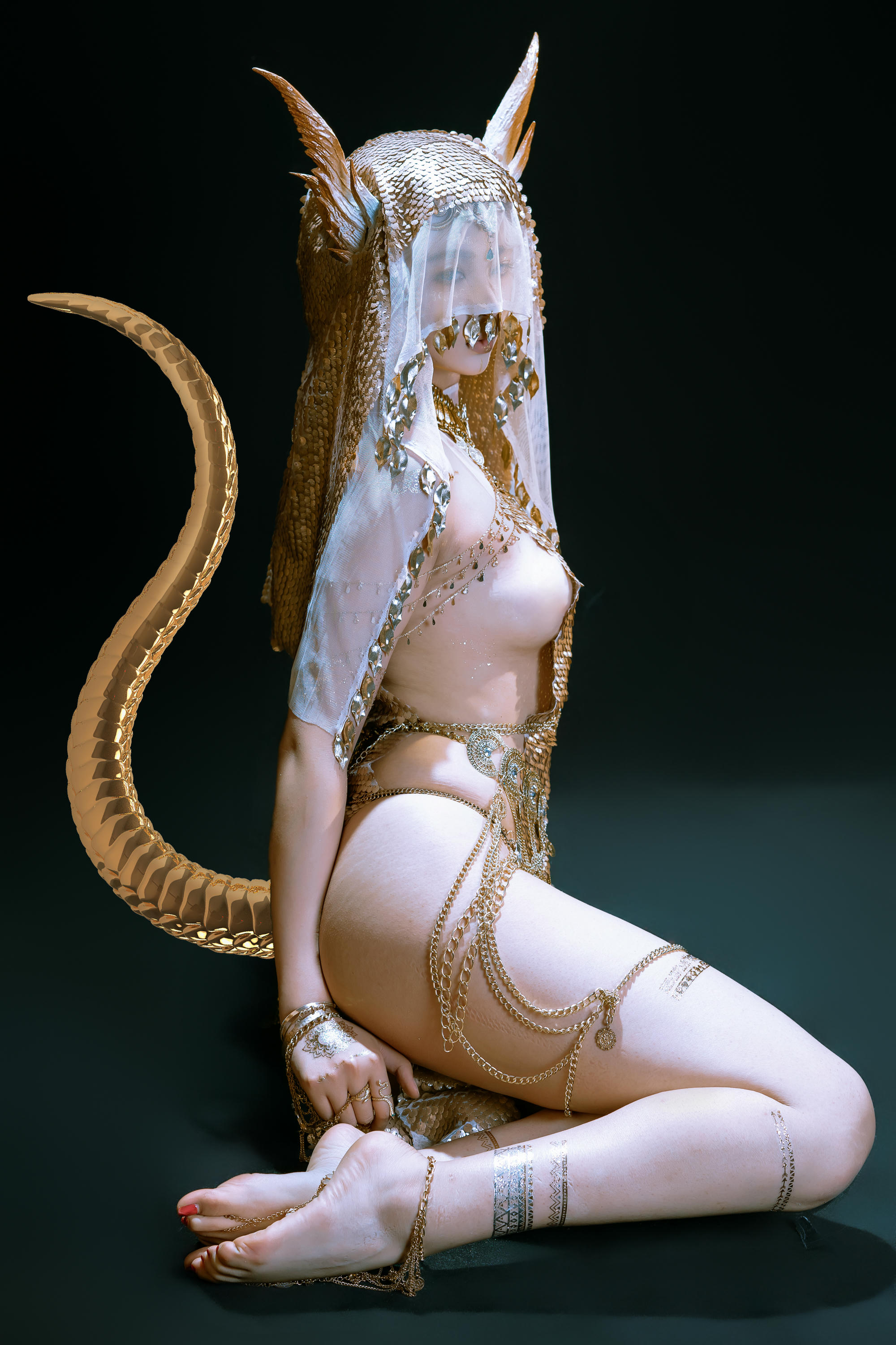 云溪溪 NO.110 龙娘图鉴02 [101P 1.28G]-云溪 轩萧-利库什·龙星 [16P]_第1集