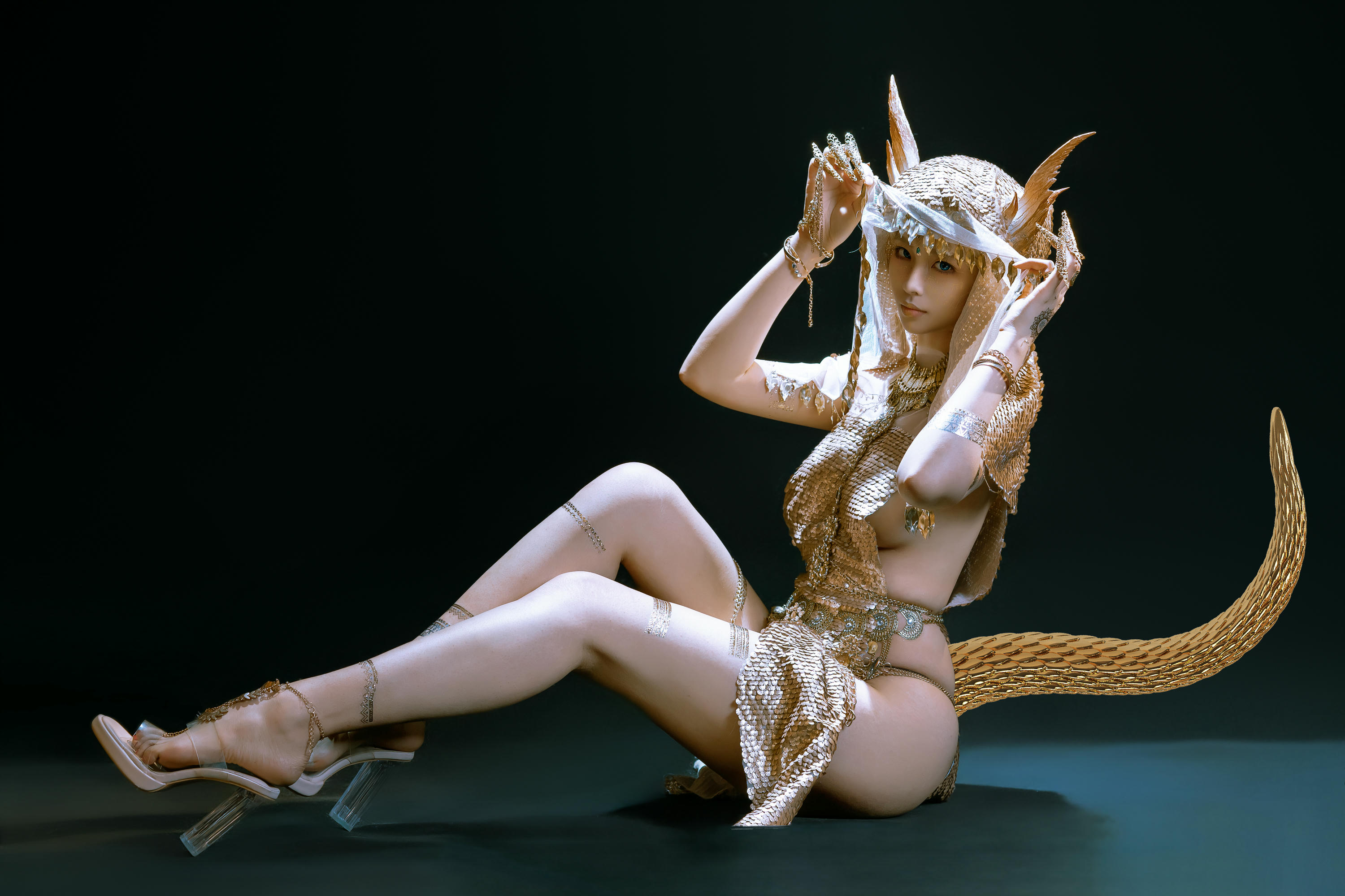 云溪溪 NO.110 龙娘图鉴02 [101P 1.28G]-云溪 轩萧-利库什·龙星 [16P]_第1集