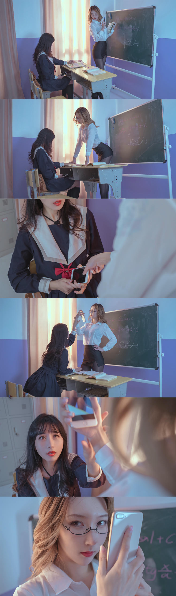 云溪溪 NO.012 教室绳艺[69P+1V 1.7GB]-长图_第1集