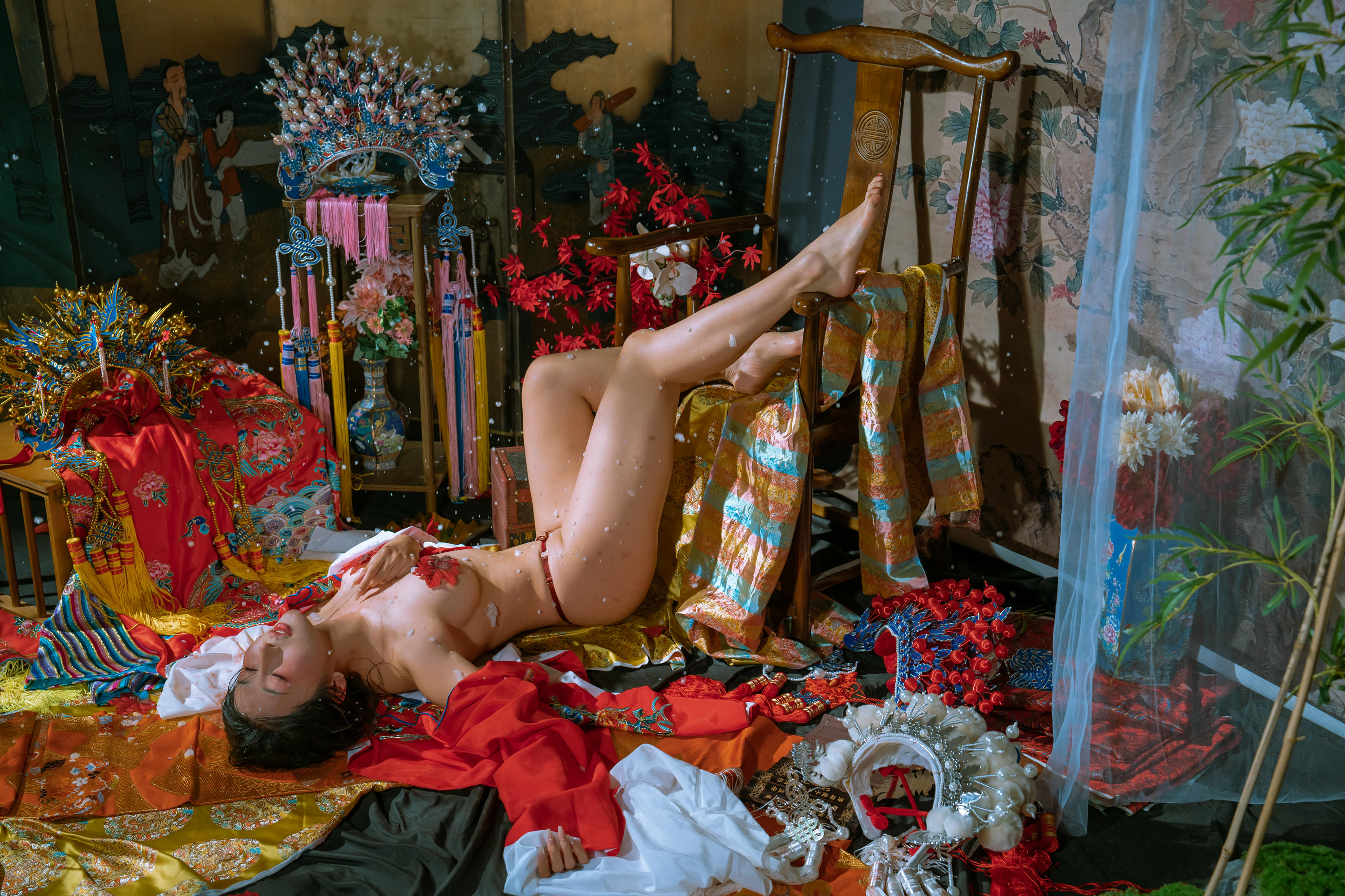 云溪溪 NO.112 奶桃 优伶[90P-1.16G]_第4集