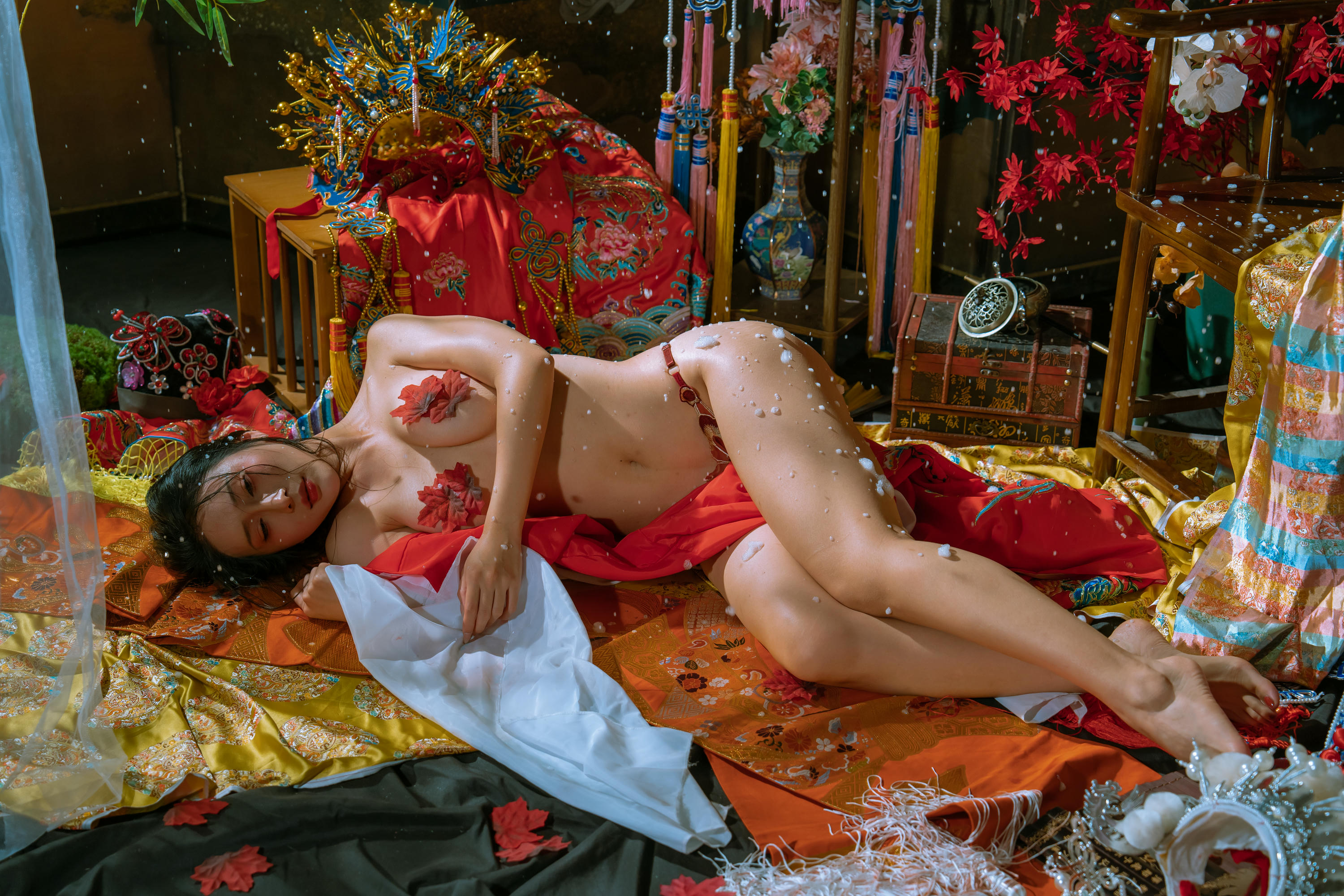 云溪溪 NO.112 奶桃 优伶[90P-1.16G]_第5集