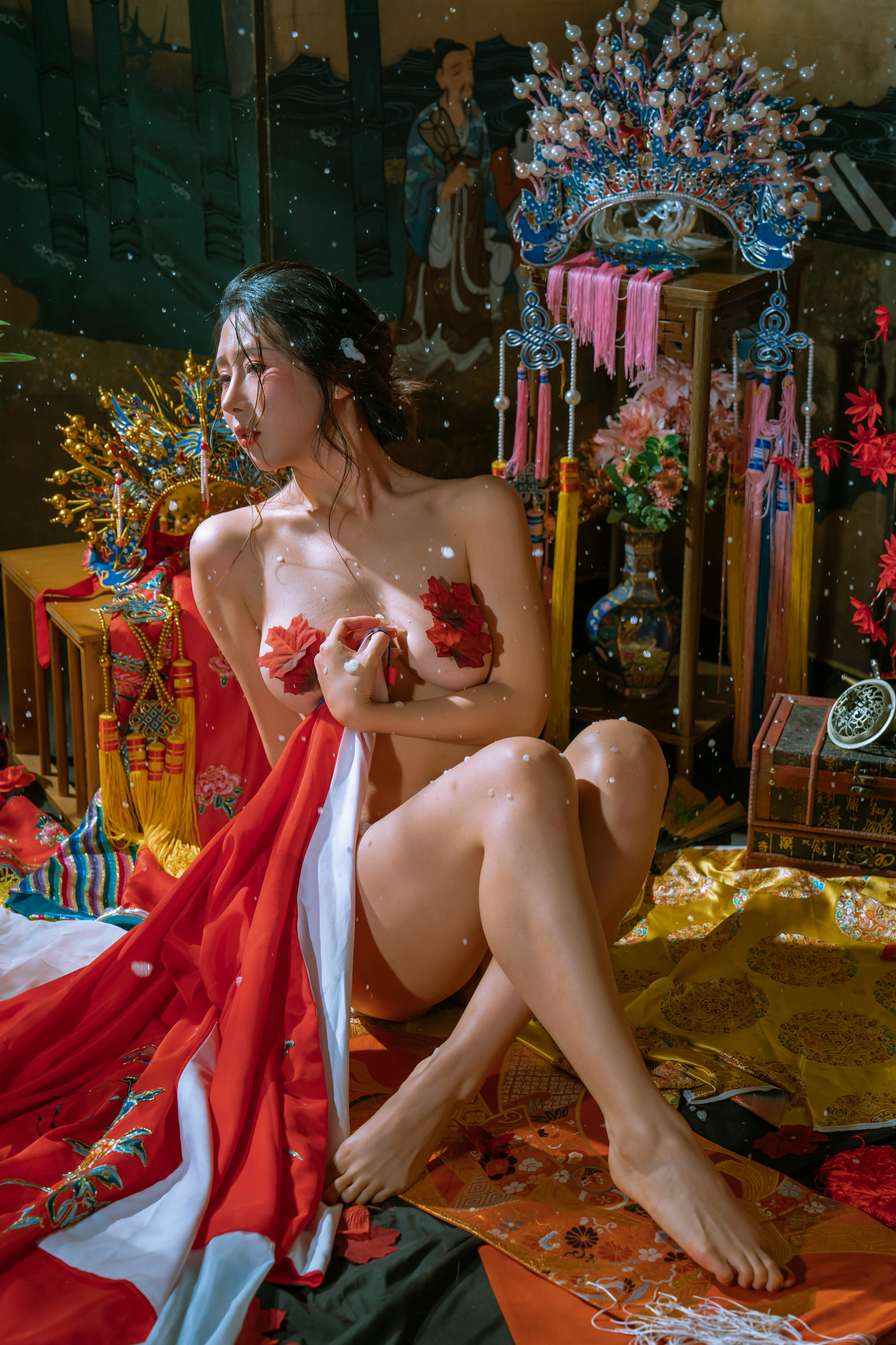 云溪溪 NO.112 奶桃 优伶[90P-1.16G]_第5集