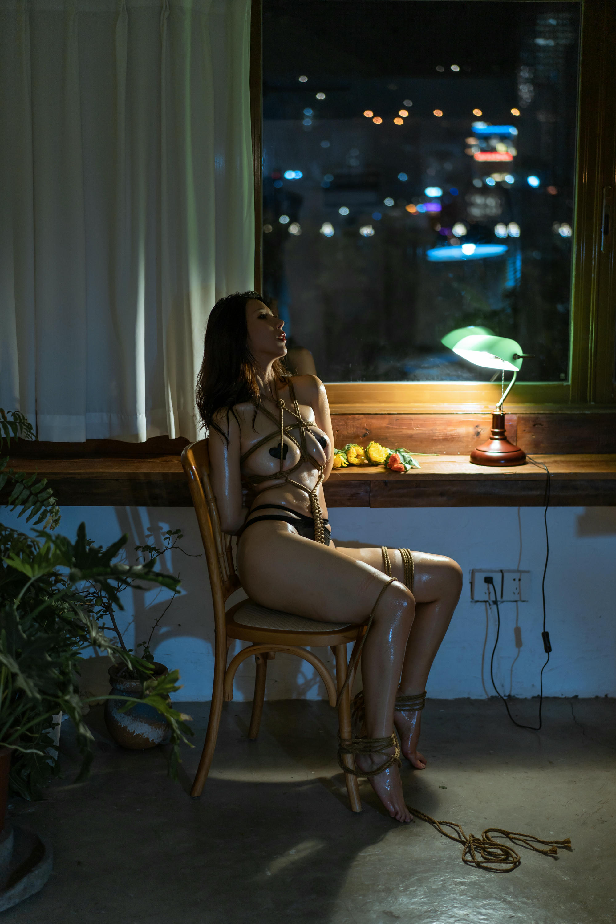 云溪溪 NO.114 奶桃 油亮束缚[66P-861M]_第1集