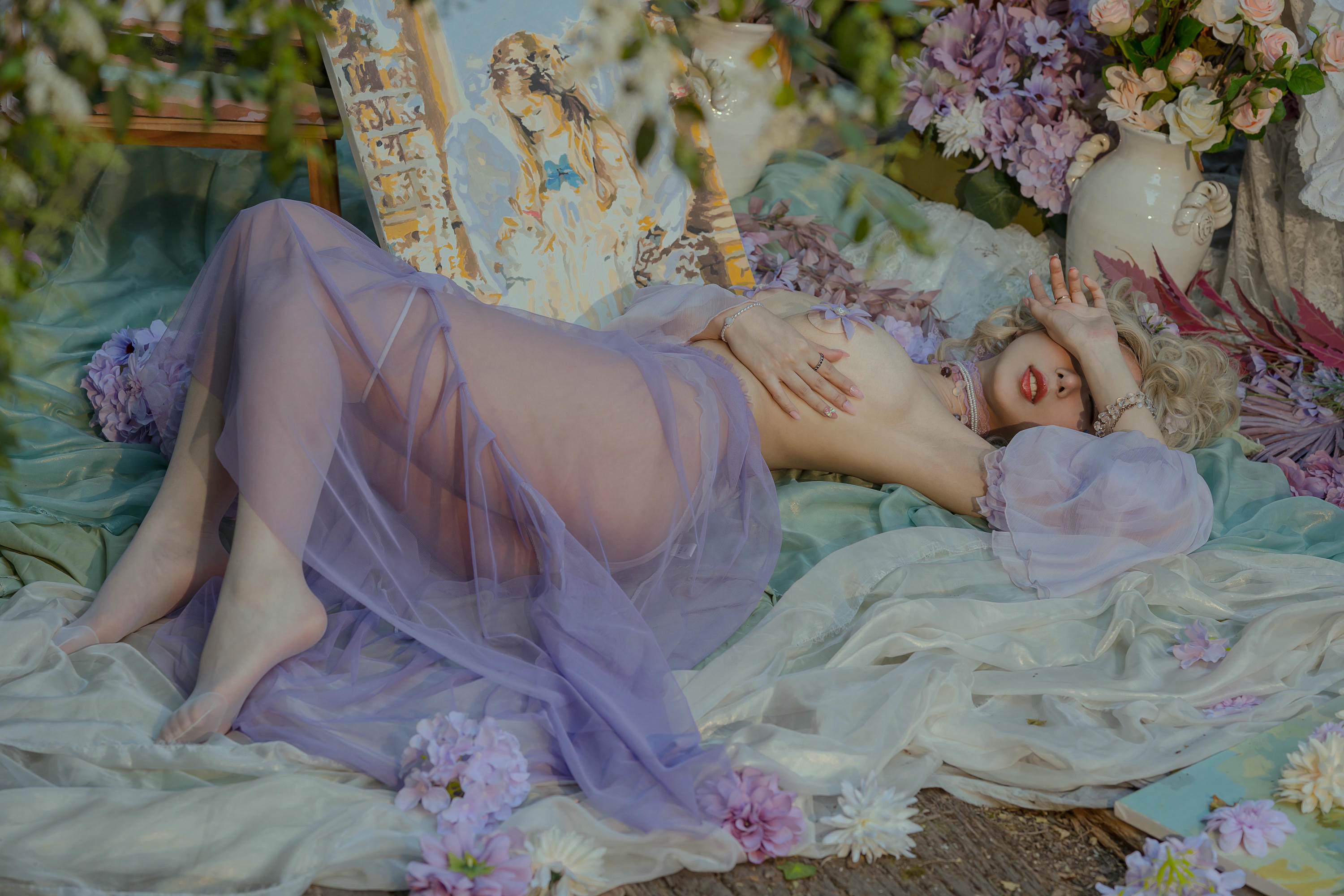 云溪溪 NO.019 奶桃 春风 [50P-162MB]_第1集