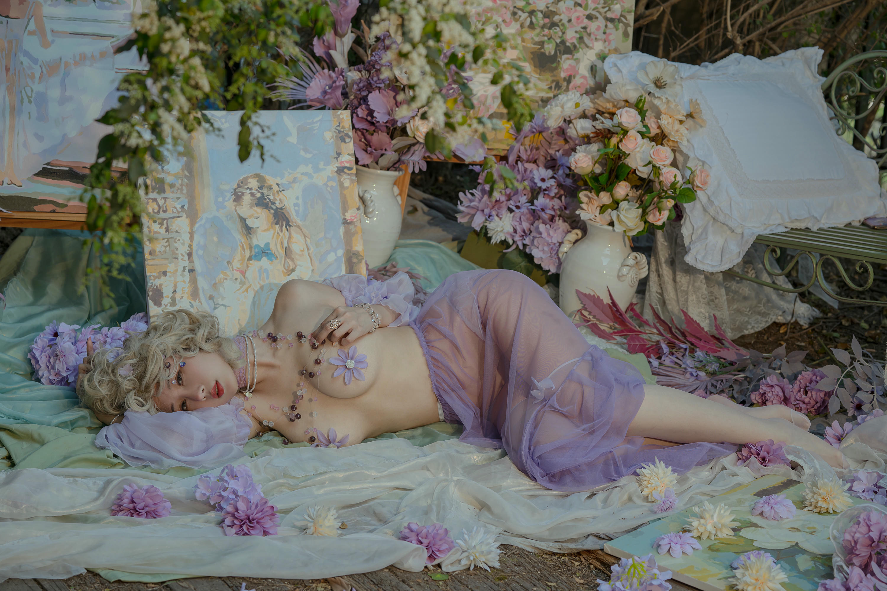 云溪溪 NO.019 奶桃 春风 [50P-162MB]_第1集