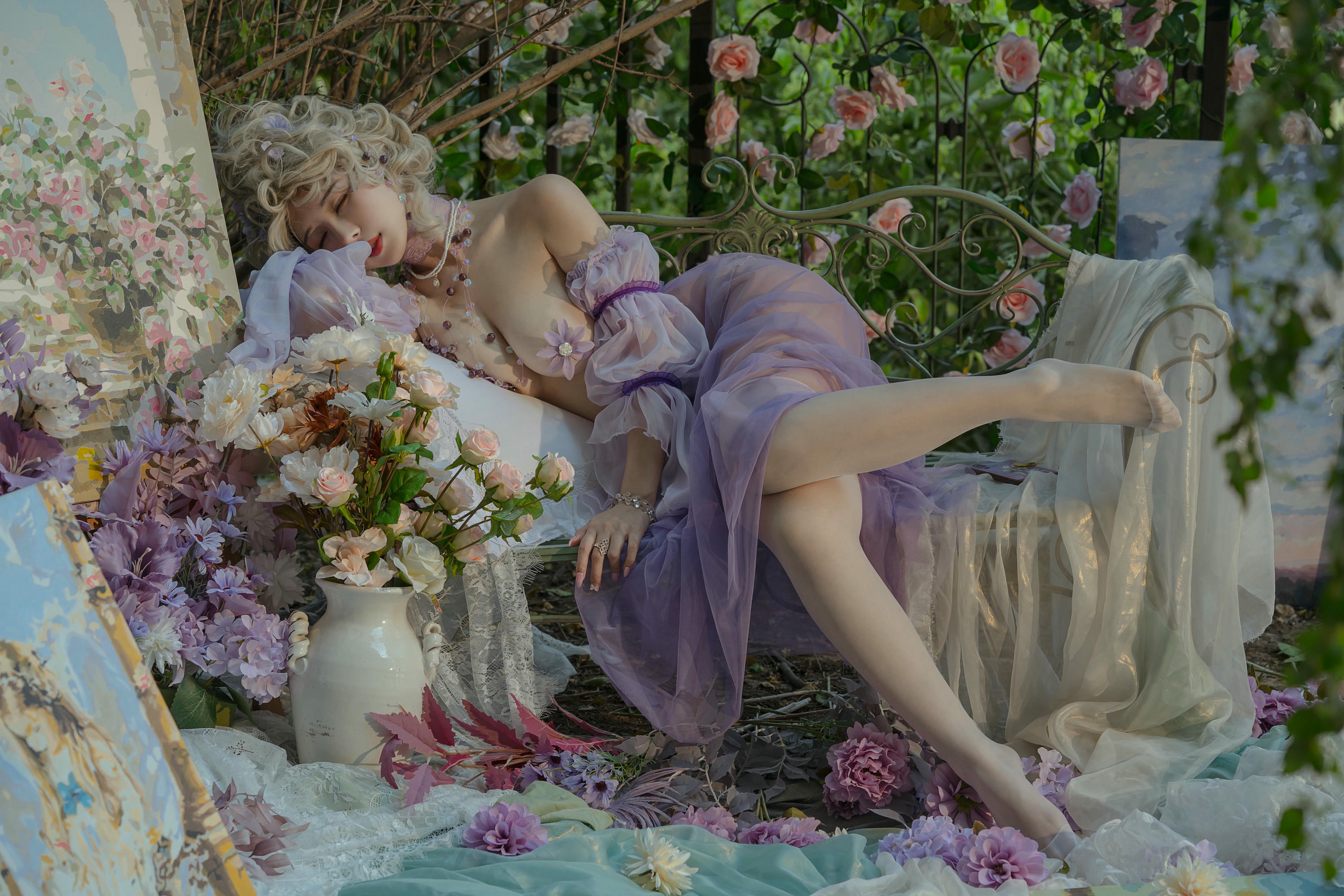 云溪溪 NO.019 奶桃 春风 [50P-162MB]_第2集