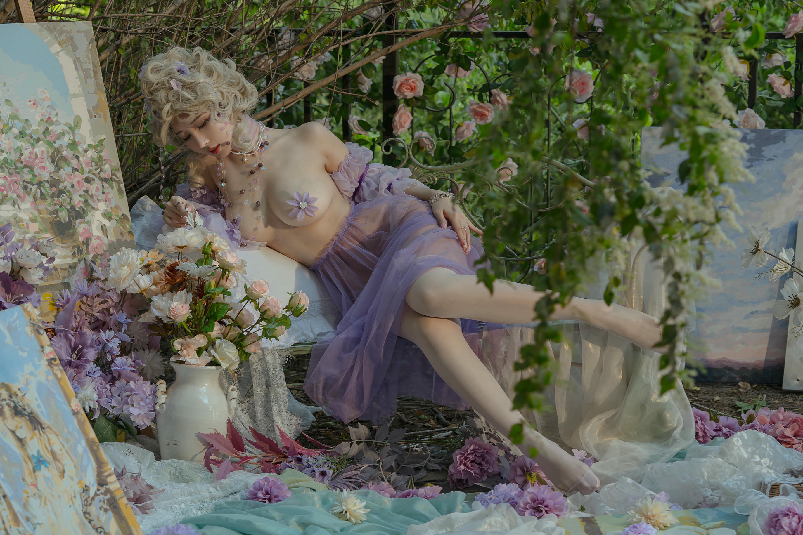 云溪溪 NO.019 奶桃 春风 [50P-162MB]_第2集