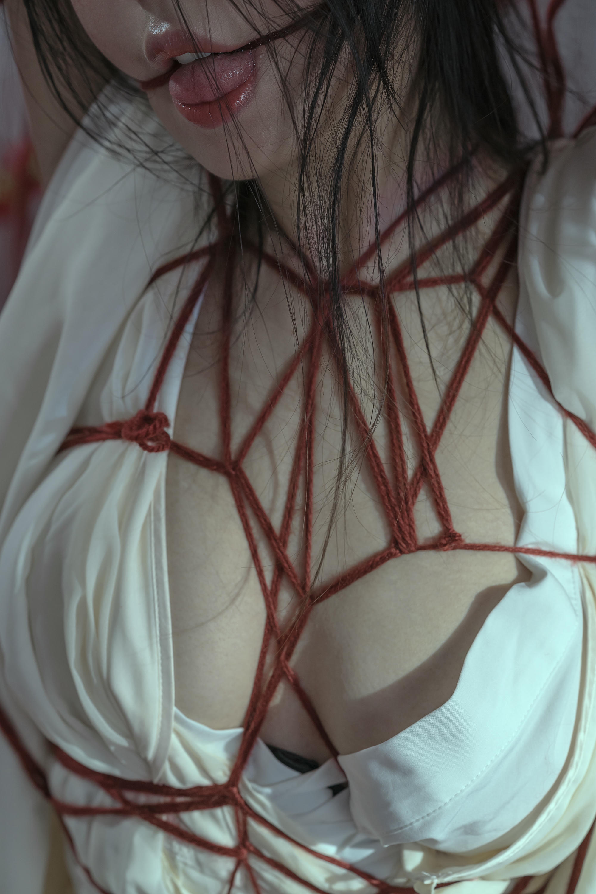 云溪溪 NO.022 奶桃 囚鸟 [64P 768MB]_第3集