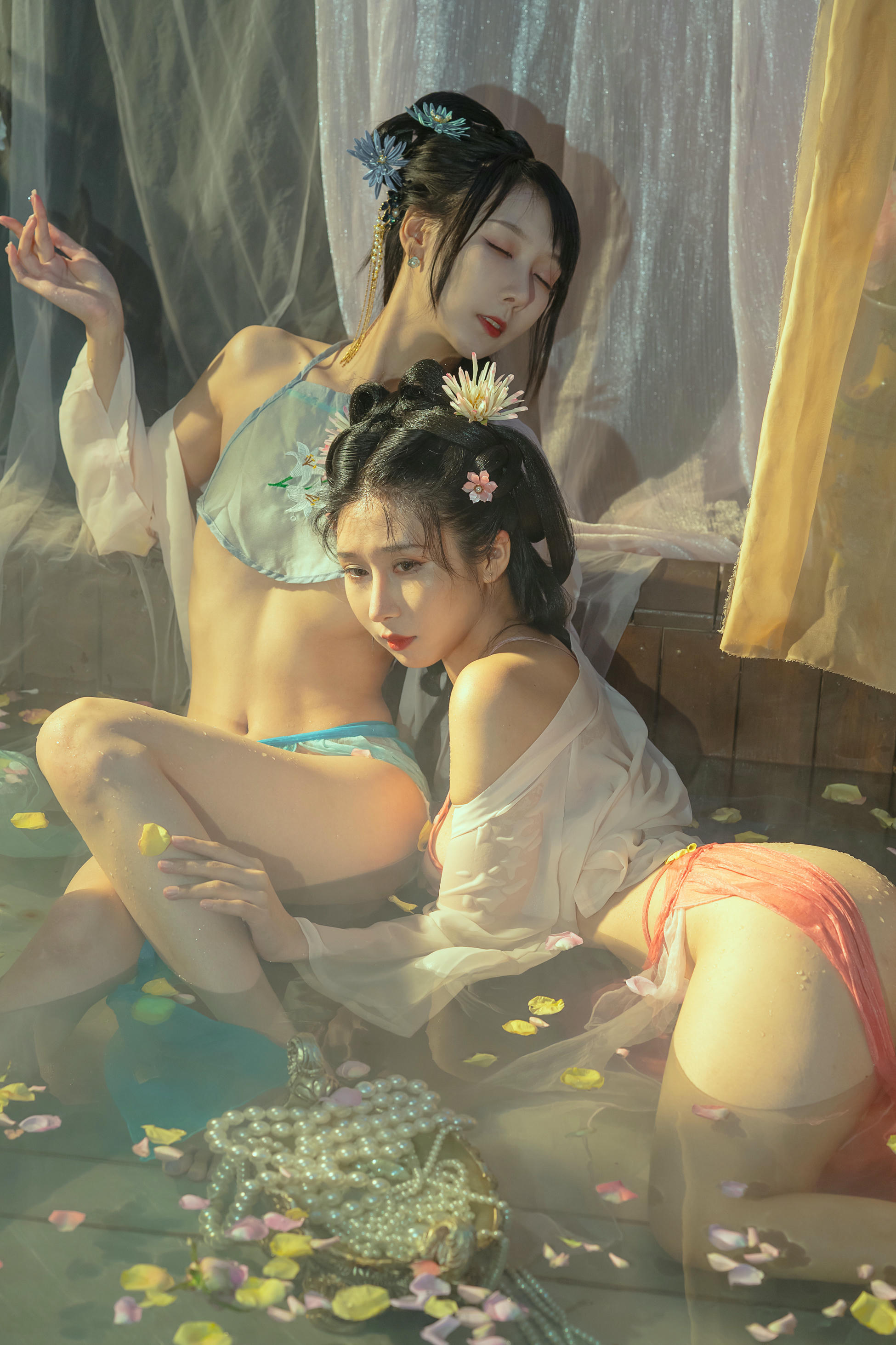 云溪溪 NO.025 奶桃桃 水池 [42P1V-1.38GB]_第1集